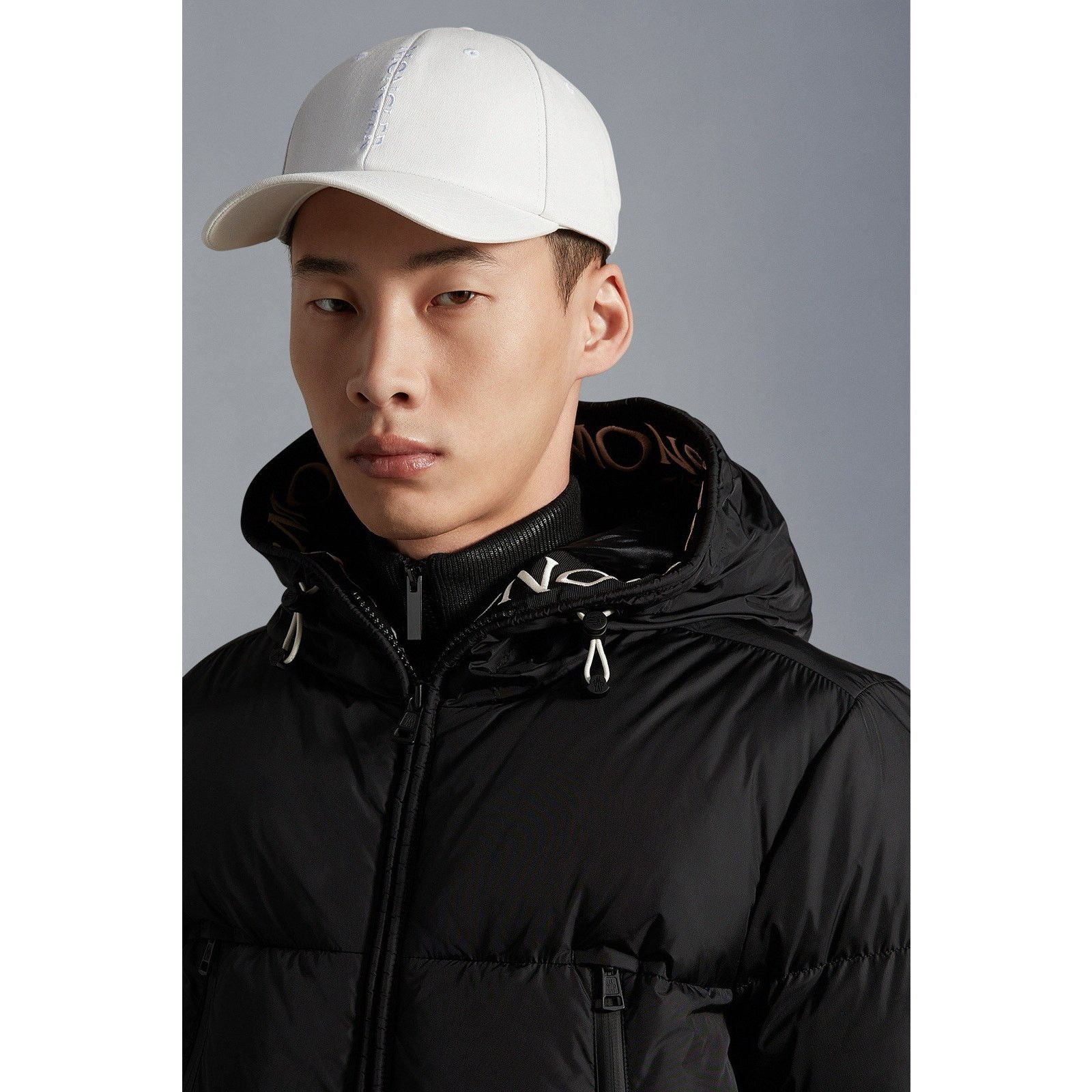 Moncler NWT Moncler Gabardine White Baseball Cap Hat NEW Designer Size ONE SIZE - 1 Thumbnail
