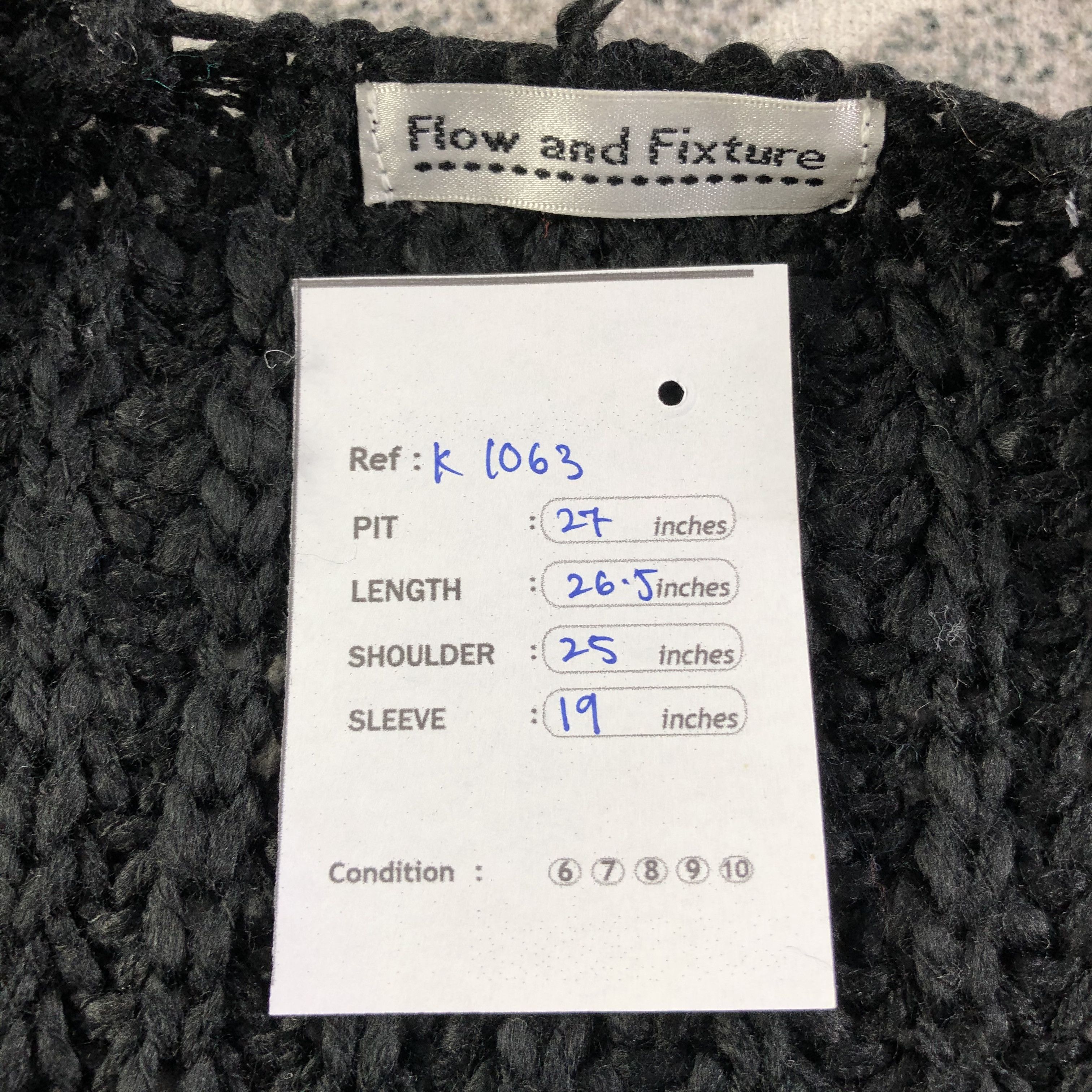 Japanese Brand Japanese Brand Cable Knit Knitwear Sweater K1063 Size US L / EU 52-54 / 3 - 7 Thumbnail