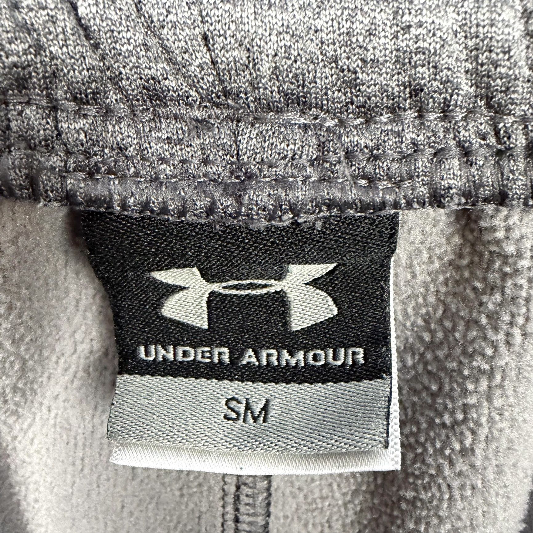 Under Armour Under Armour Mens Small Gray Fleece Sweatpants Drawstring Adjustable Waist Pockets Gym & Training Sweatpants Size US 29 - 7 Thumbnail