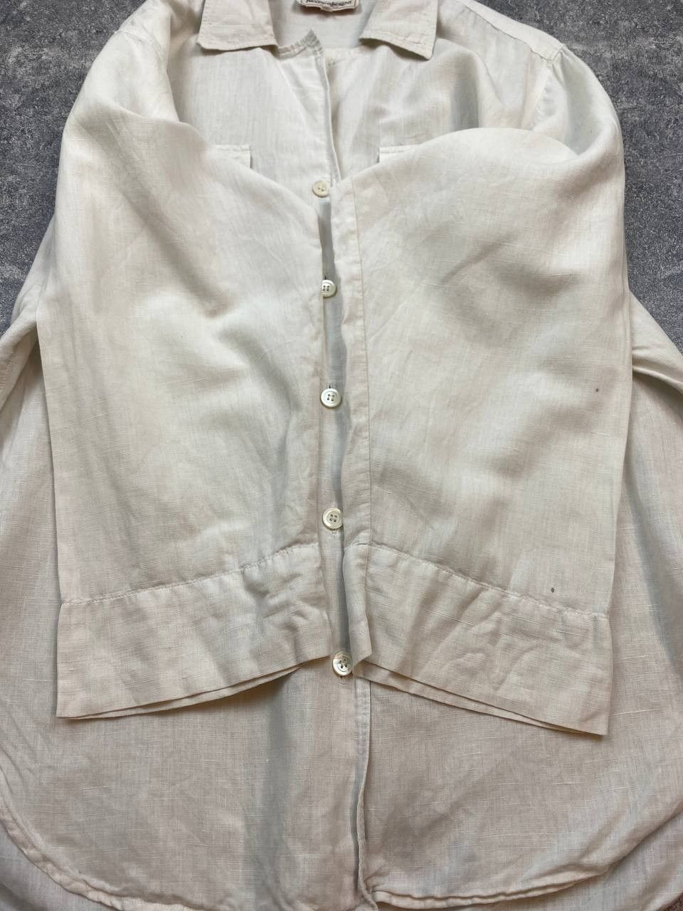 Vintage × Yves Saint Laurent 90s YSL Yves Saint Laurent variation Shirt 38 Size M / US 6-8 / IT 42-44 - 8 Thumbnail