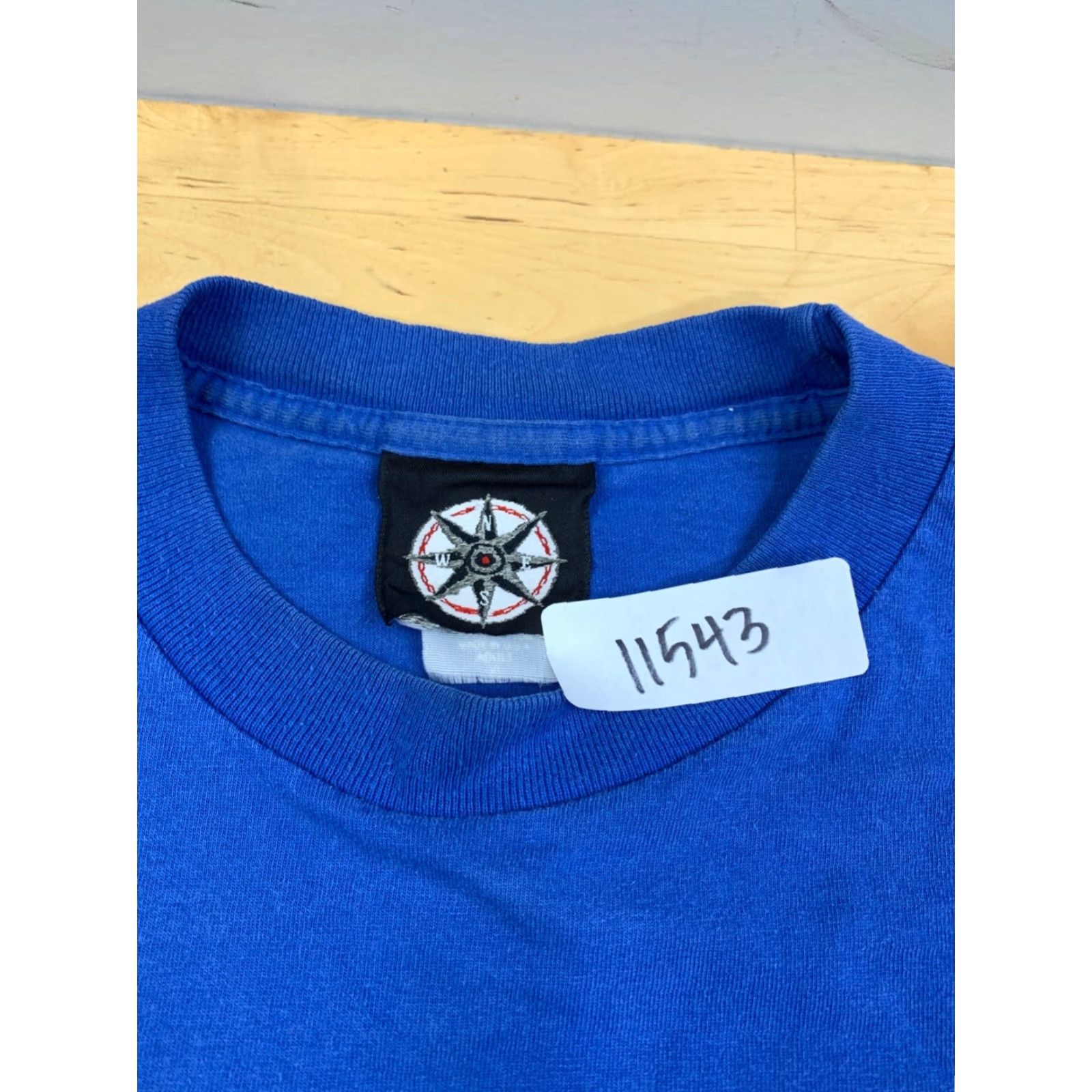 Marlboro VINTAGE Marlboro Shirt Men's L Blue Short Sleeve Pocket 90s Ski Graphic Print T-Shirt Size US L / EU 52-54 / 3 - 3 Thumbnail