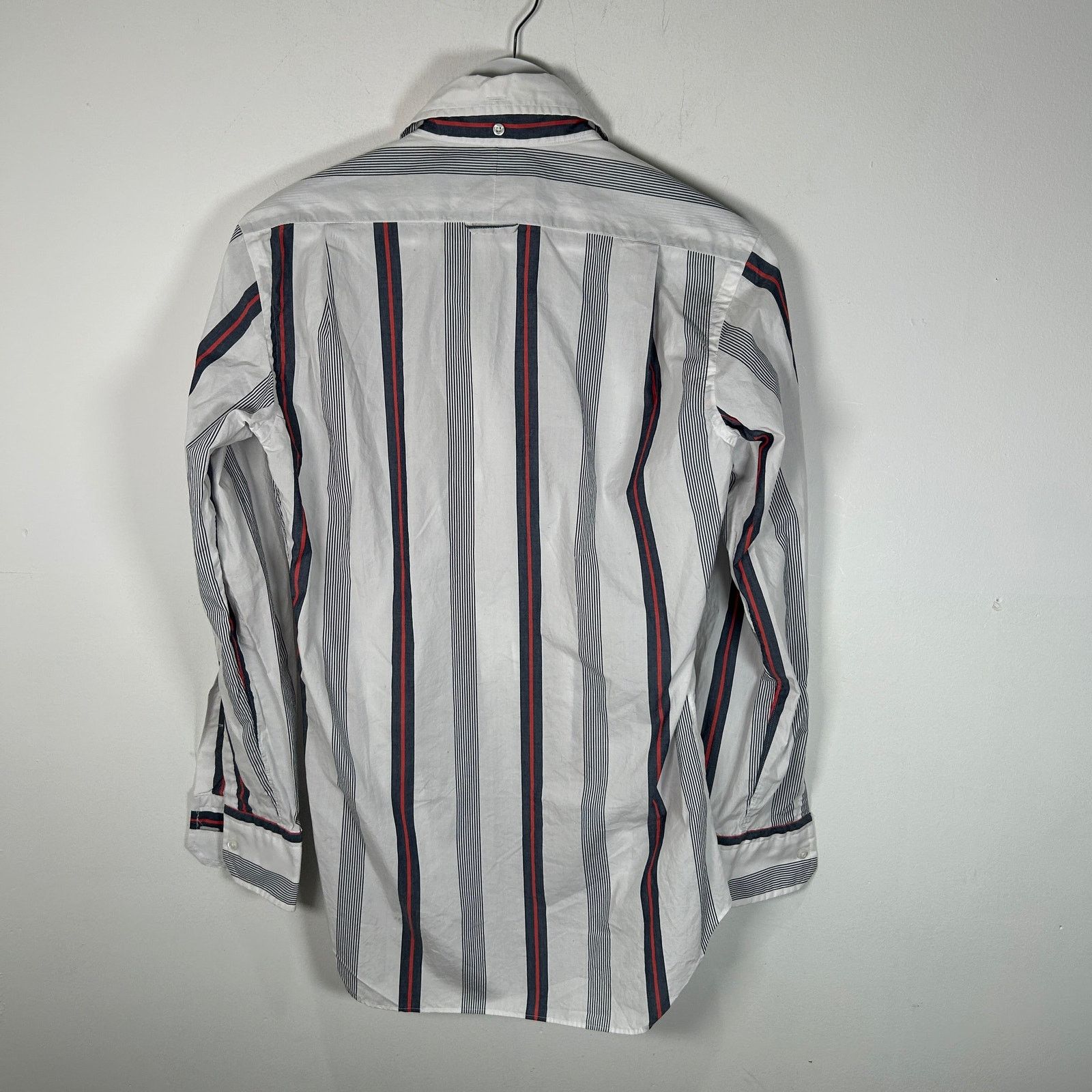 Thom Browne Thom Browne Pinstripe Button Up Shirt Size 0 Size US XS / EU 42 / 0 - 2 Thumbnail
