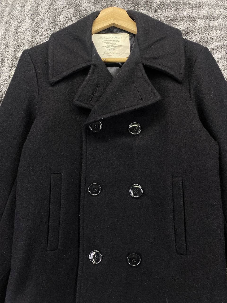 Fidelity Vintage Fidelity JournalStandard Double Breasted Wool Jacket Size M / US 6-8 / IT 42-44 - 5 Thumbnail