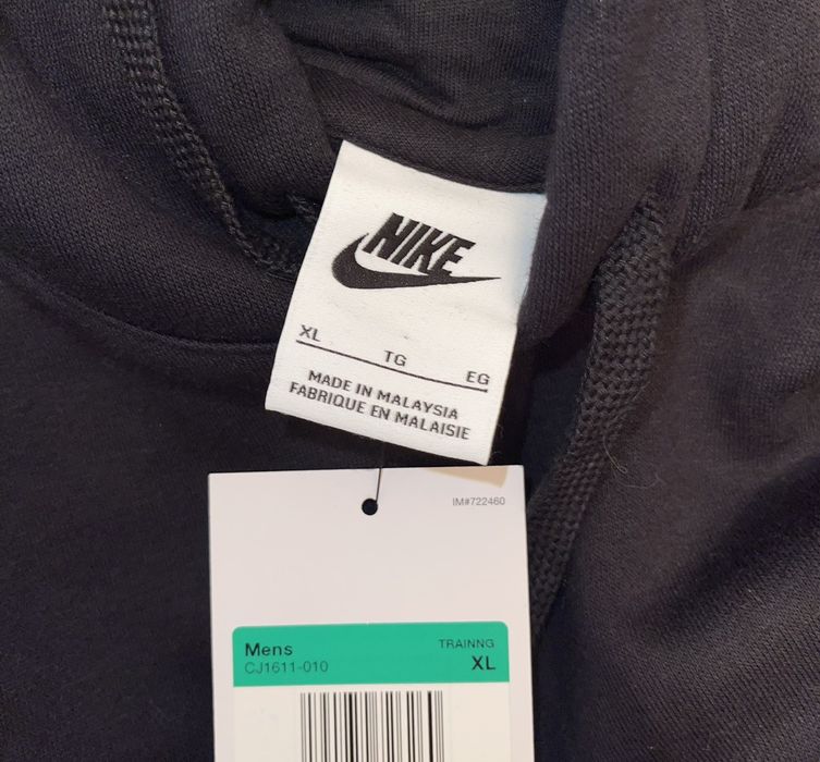 vintage nike swoosh hoodie