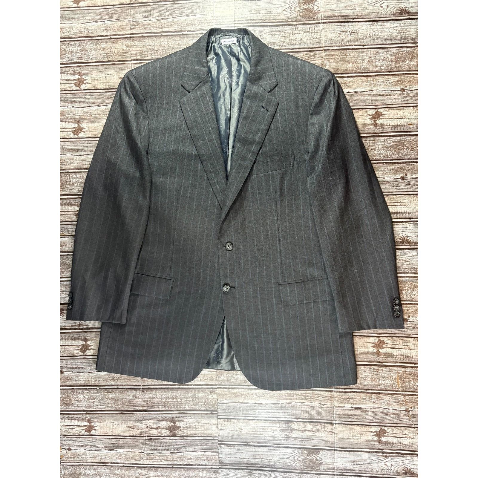 Brioni Brioni PARLAMENTO Super 150's Wool Coat Jacket Blazer sz 46 Size 46R - 1 Thumbnail
