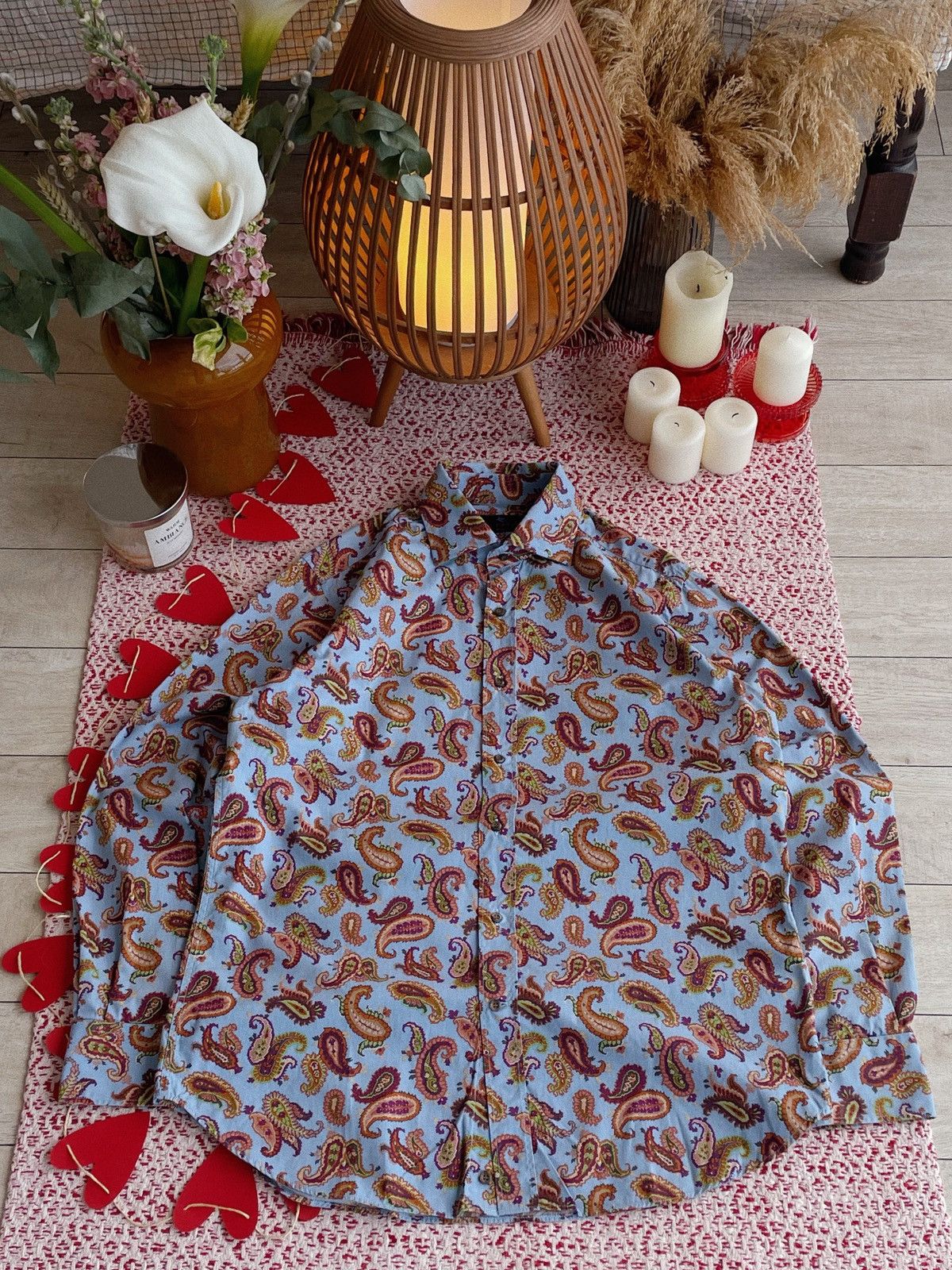 Etro Etro Milano Paisley Shirt Size US L / EU 52-54 / 3 - 1 Thumbnail