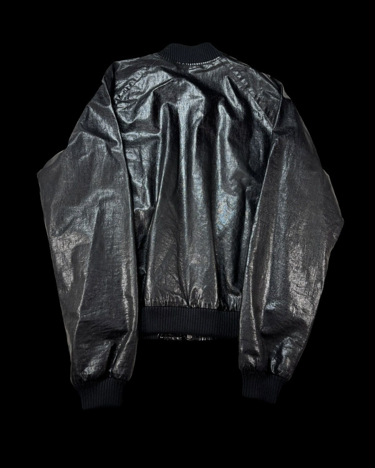 Saint Laurent Paris Saint Laurent Ss14 Waxed Glitter Teddy Bomber Size US M / EU 48-50 / 2 - 7 Thumbnail