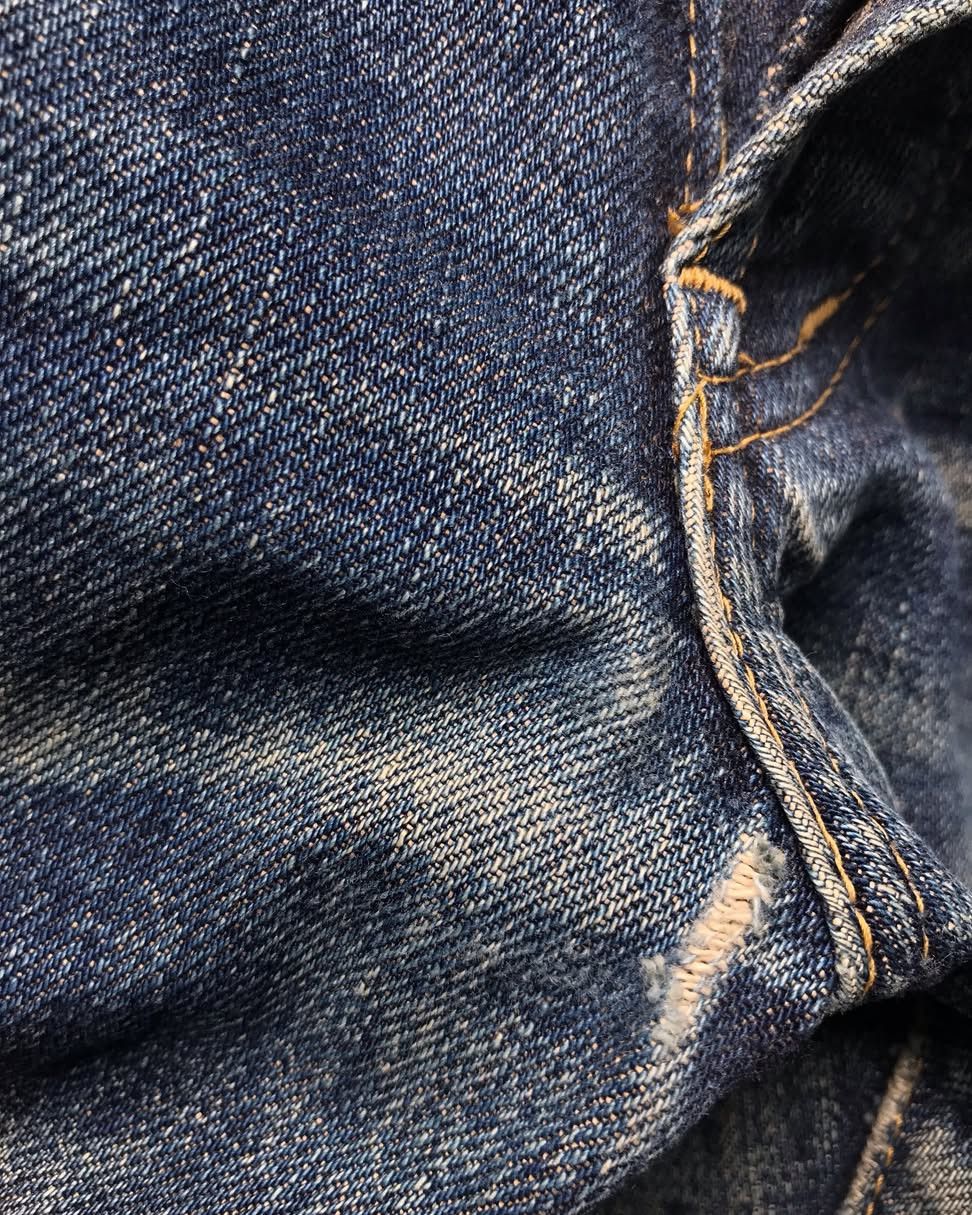Levi's 501XX C big E selvedge raw denim Size US 33 - 10 Thumbnail
