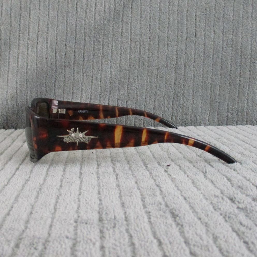 Other New Divine Eyewear Naughty Tort/Amber Sunglasses Women's NWT Size ONE SIZE - 3 Thumbnail