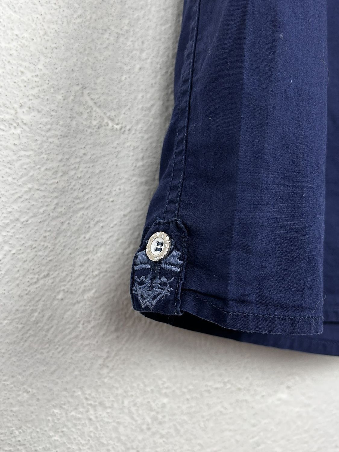 Marithe + Francois Girbaud Vintage Le Jean Marithe Francois Girbaud Short Sleeve Shirt Size US XL / EU 56 / 4 - 4 Thumbnail