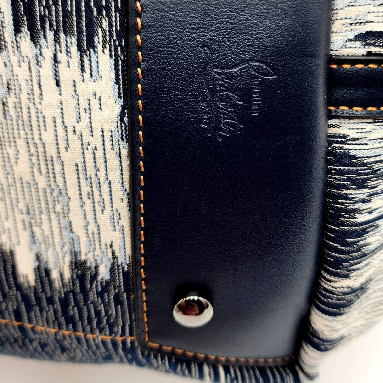 Christian Louboutin Christian Louboutin Model: Blue Frangibus Medium Tote Bag Size ONE SIZE - 5 Thumbnail