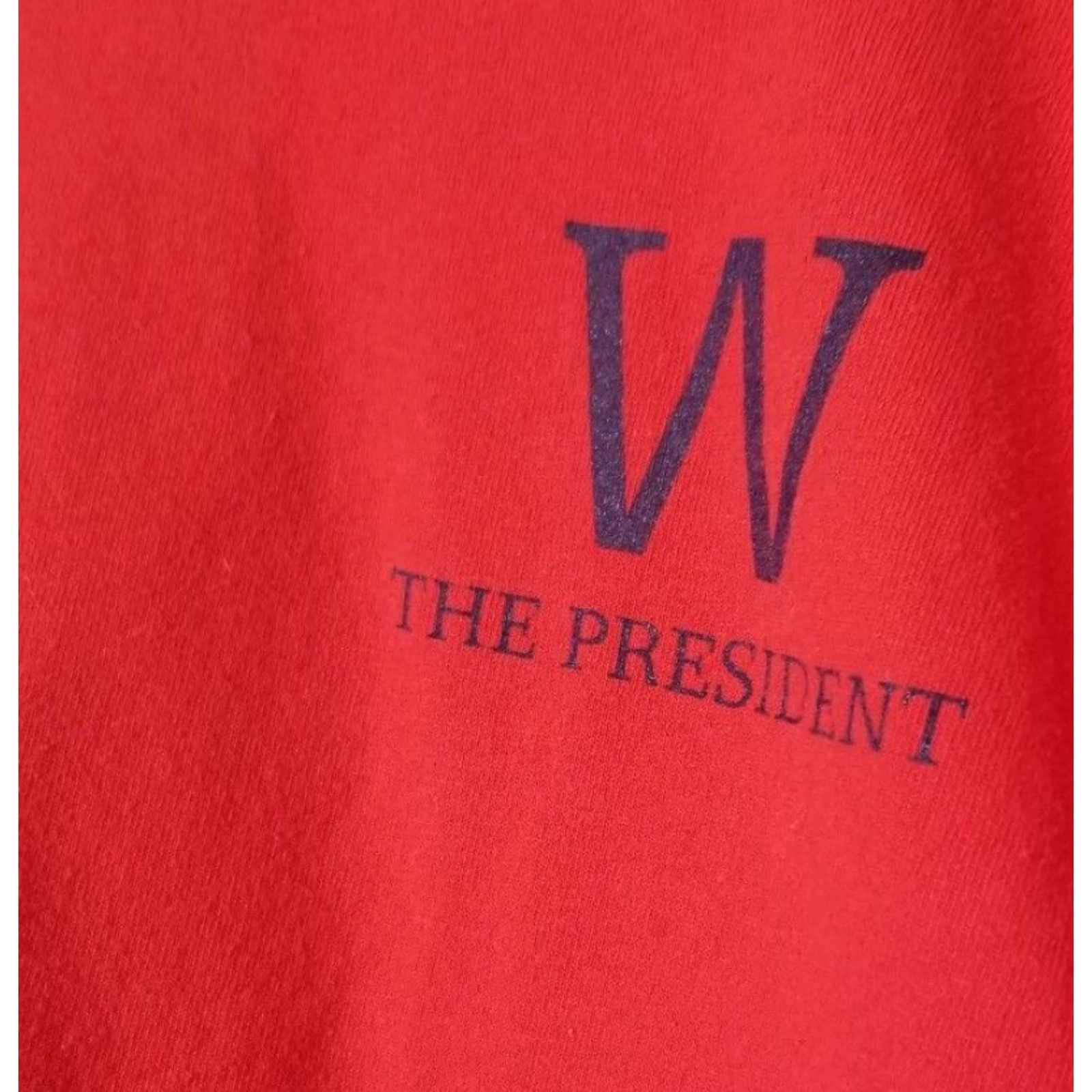Gildan VINTAGE George W. Bush / Dick Cheney 2004 US Election T-Shirt Mens S Graphic Tee Red Crew Neck Short Sleeve 100% Cotton Gildan Size US S / EU 44-46 / 1 - 3 Thumbnail