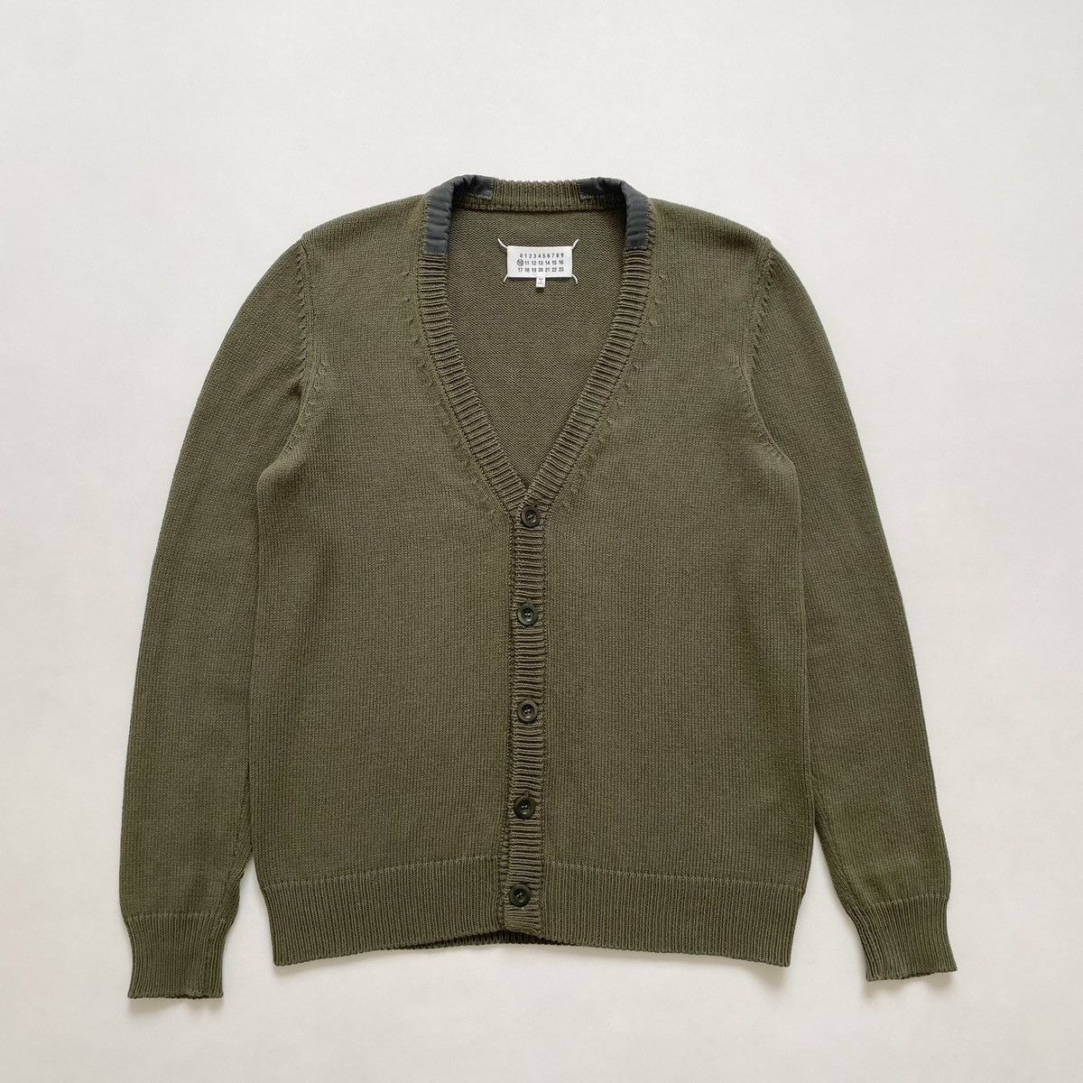 Maison Margiela S/S 13 Military Patch Detail Cardigan Size US M / EU 48-50 / 2 - 1 Thumbnail