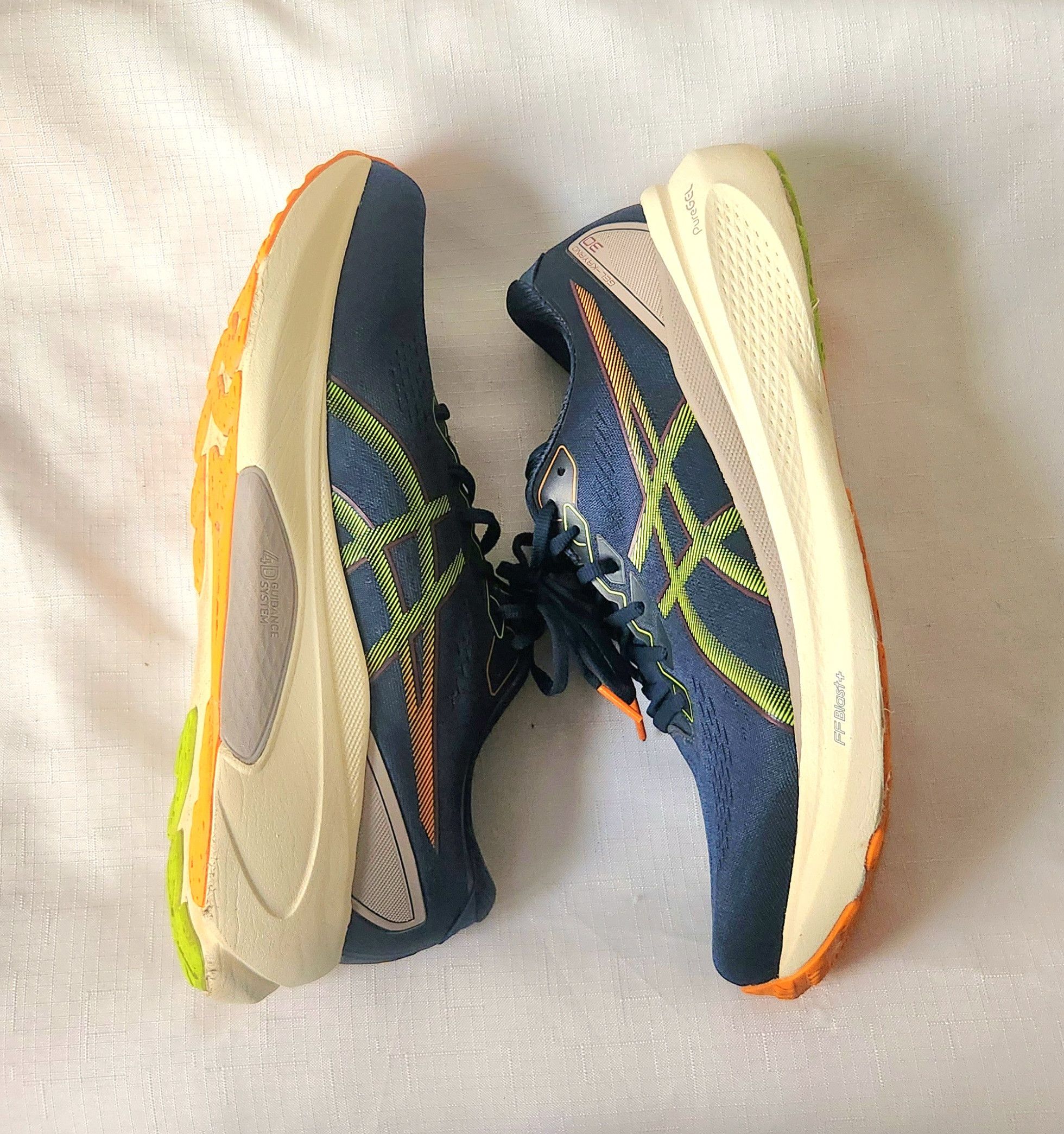 Asics ASICS GEL-KAYANO 30 1011B548 French Blue Neon Lime Running Size US 13 / EU 46 - 5 Thumbnail