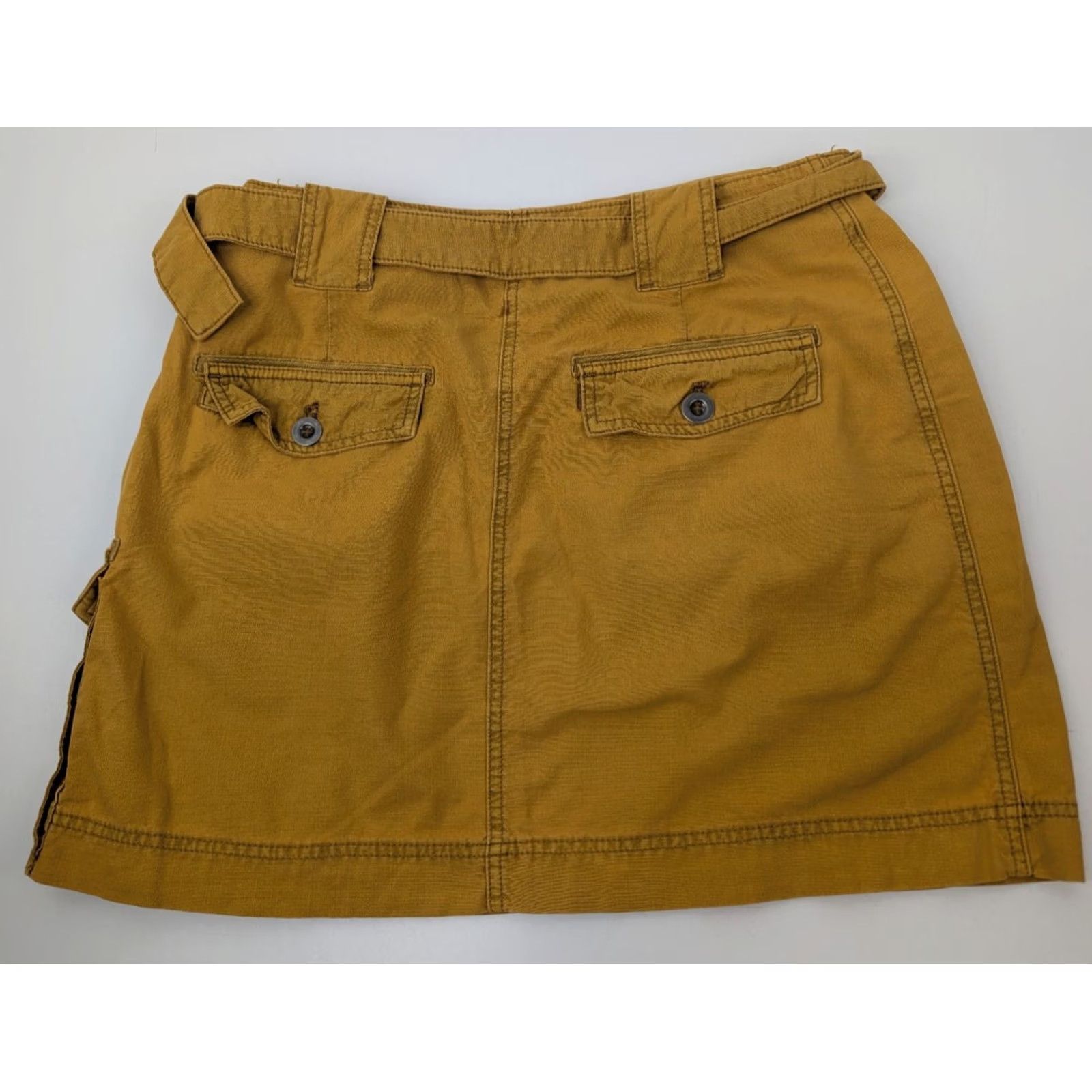 Free People Free People Skirt Women 8 Cargo Short Yellow Erika Utility Strappy Side Zip Size 30" / US 8 / IT 44 - 3 Thumbnail