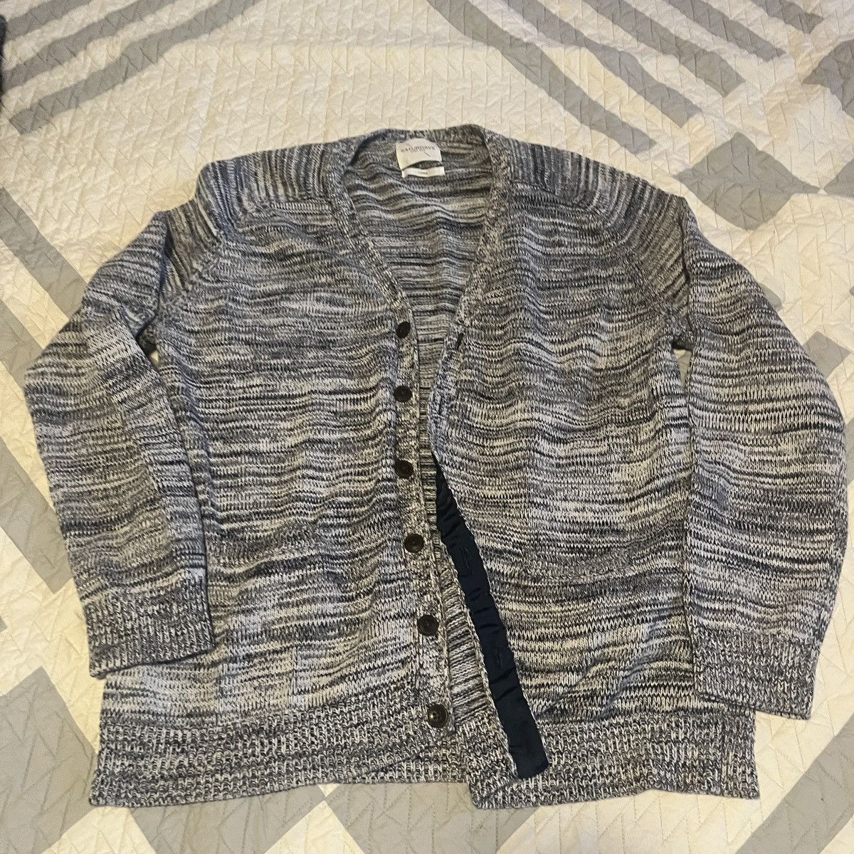 Saturdays NYC 🌋 Vintage Ombre Knit Cardigan Size US L / EU 52-54 / 3 - 1 Thumbnail