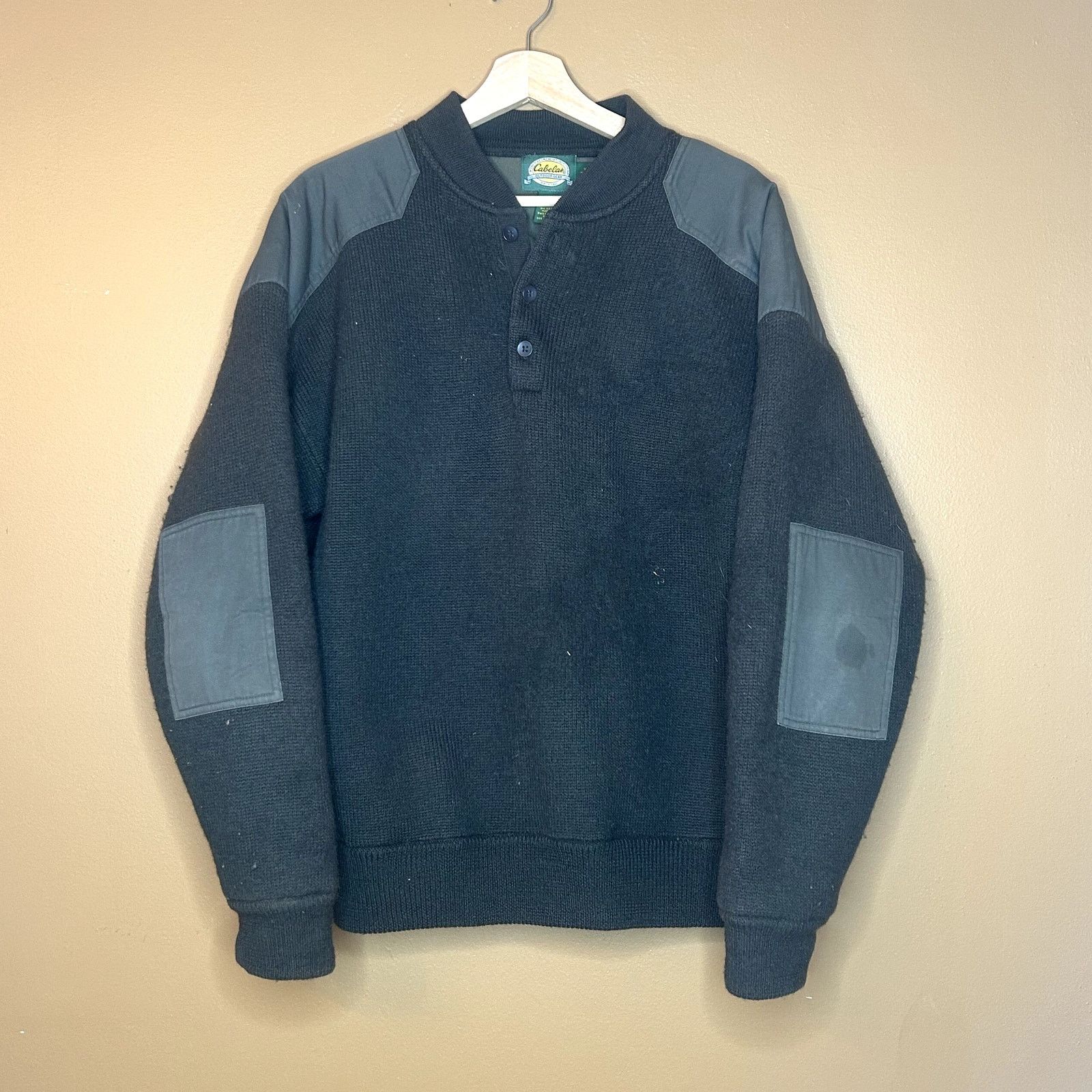 Cabelas Cabelas Heavy Duty Fleece Quarter Button Up Sweater XL Size US XL / EU 56 / 4 - 2 Thumbnail