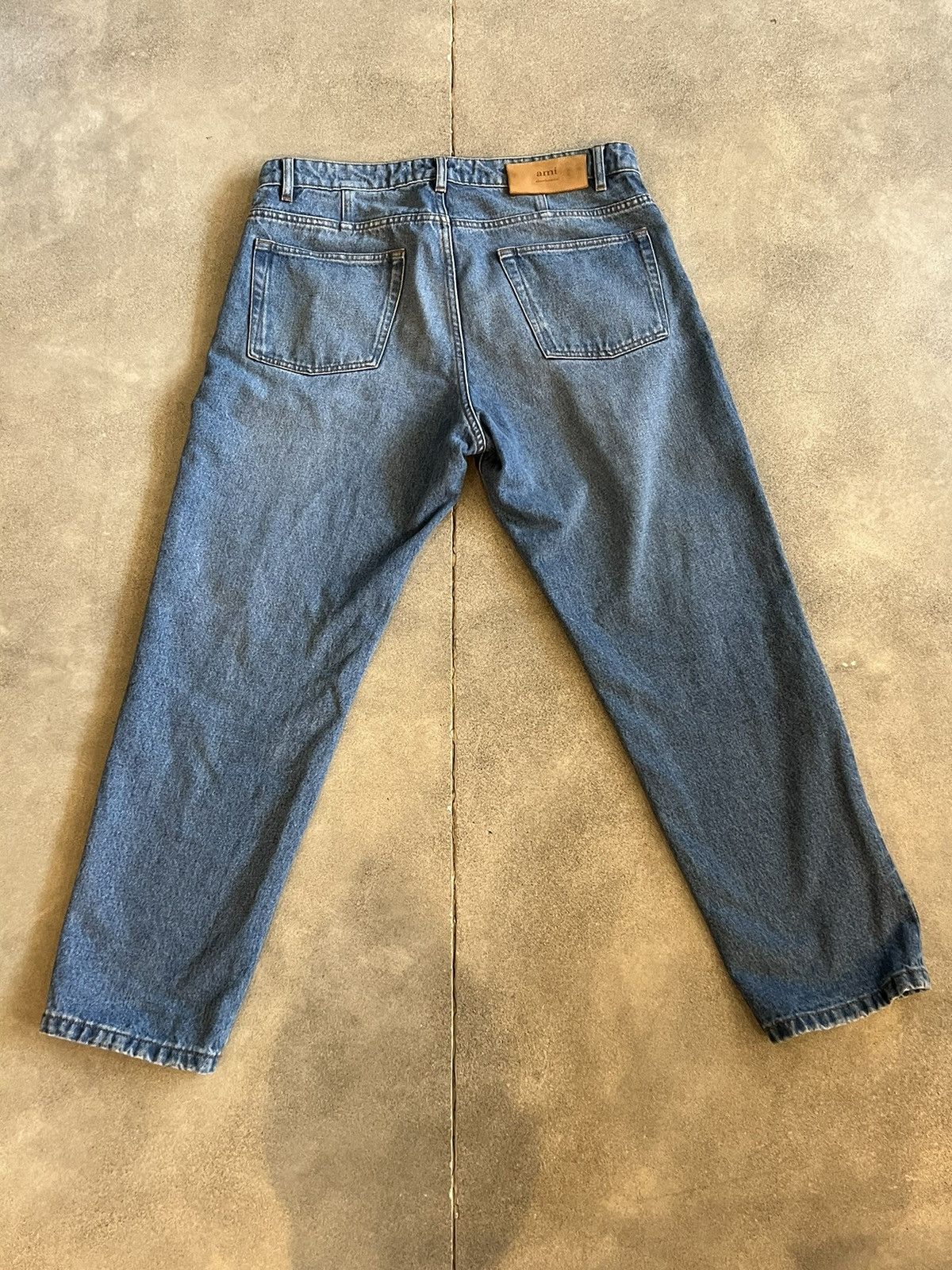AMI Ami tapered fit denim jeans Size US 34 / EU 50 - 2 Thumbnail