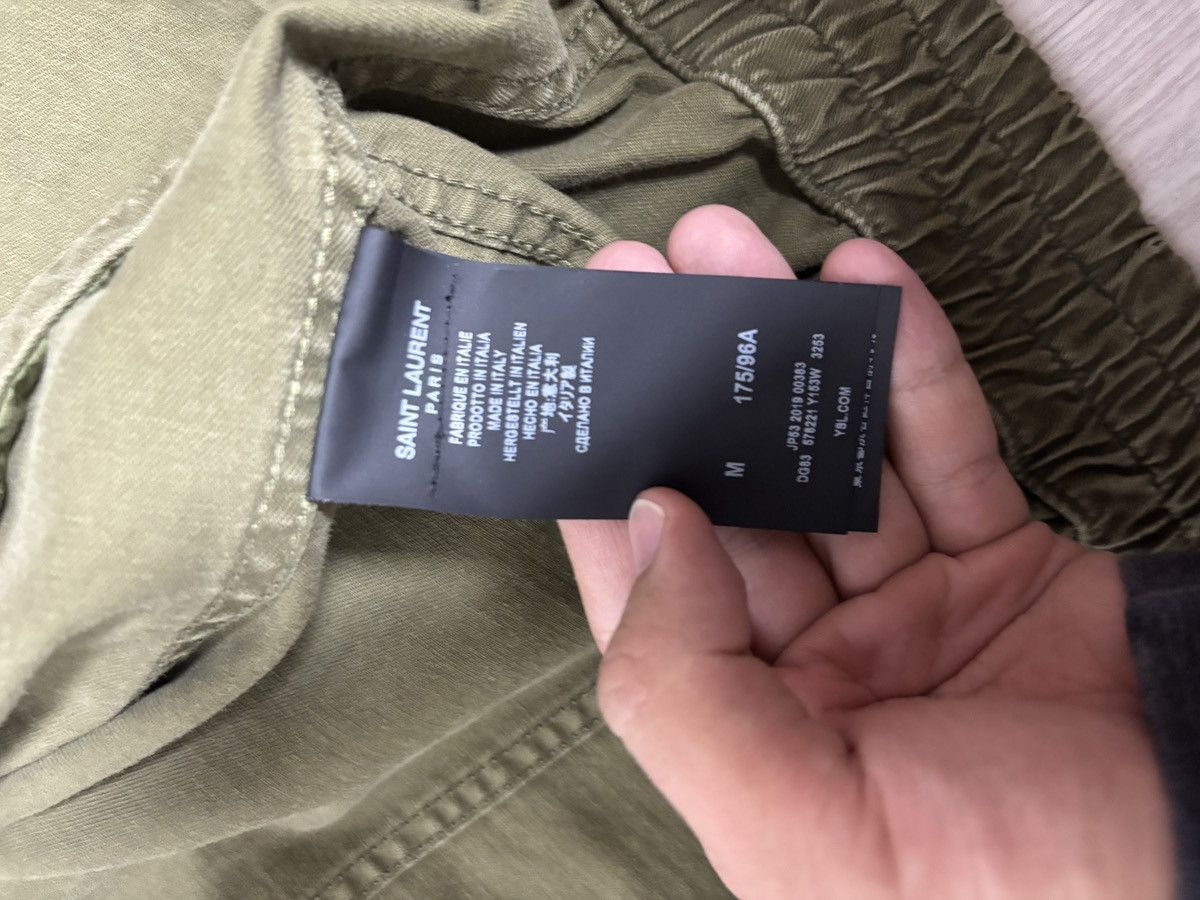 Saint Laurent Paris (M) Saint Laurent distressed Aviator jacket Khaki Size US M / EU 48-50 / 2 - 5 Thumbnail