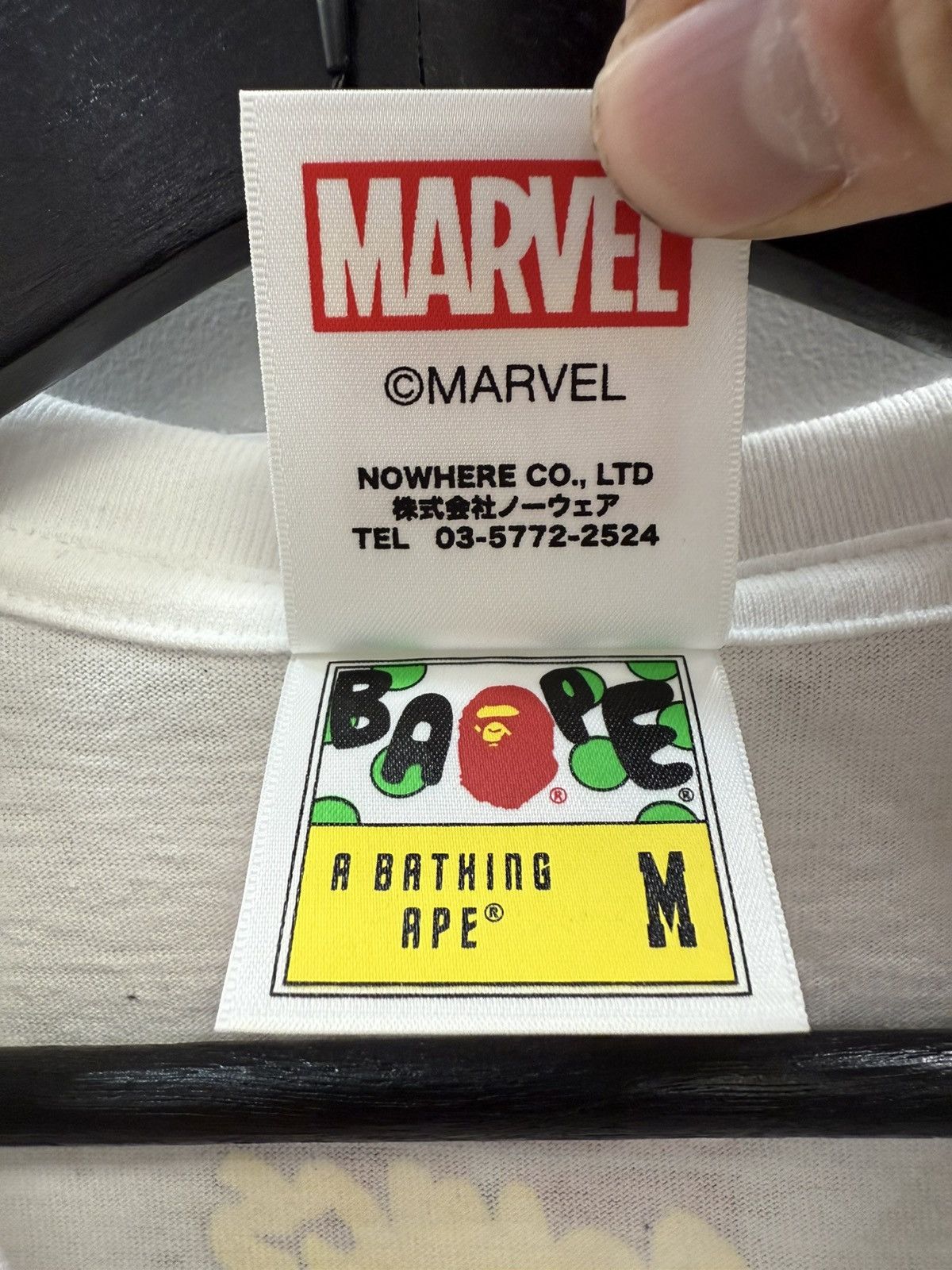 Bape × Marvel Comics Bape Marvel Thor Shirt Size US M / EU 48-50 / 2 - 8 Thumbnail