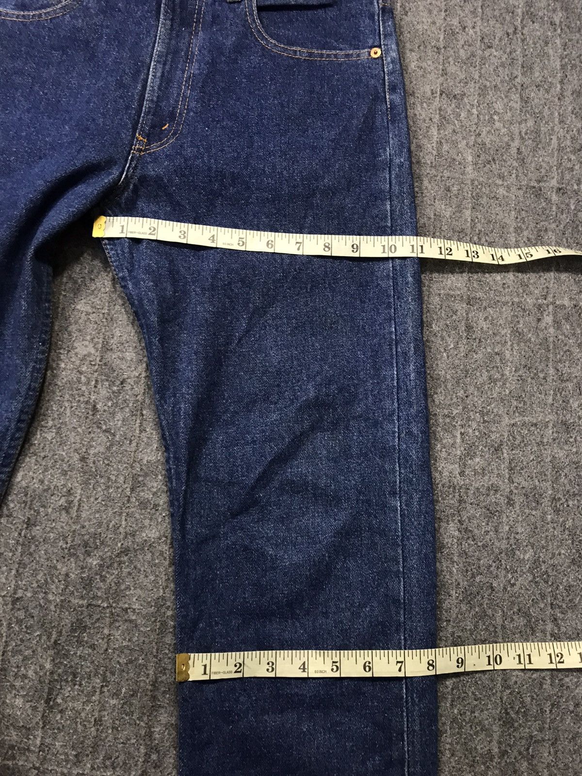 Levi's Vintage Clothing Levi's Lot 505 Zipper Indigo Denim Regular Straight Cut Size US 30 / EU 46 - 15 Thumbnail