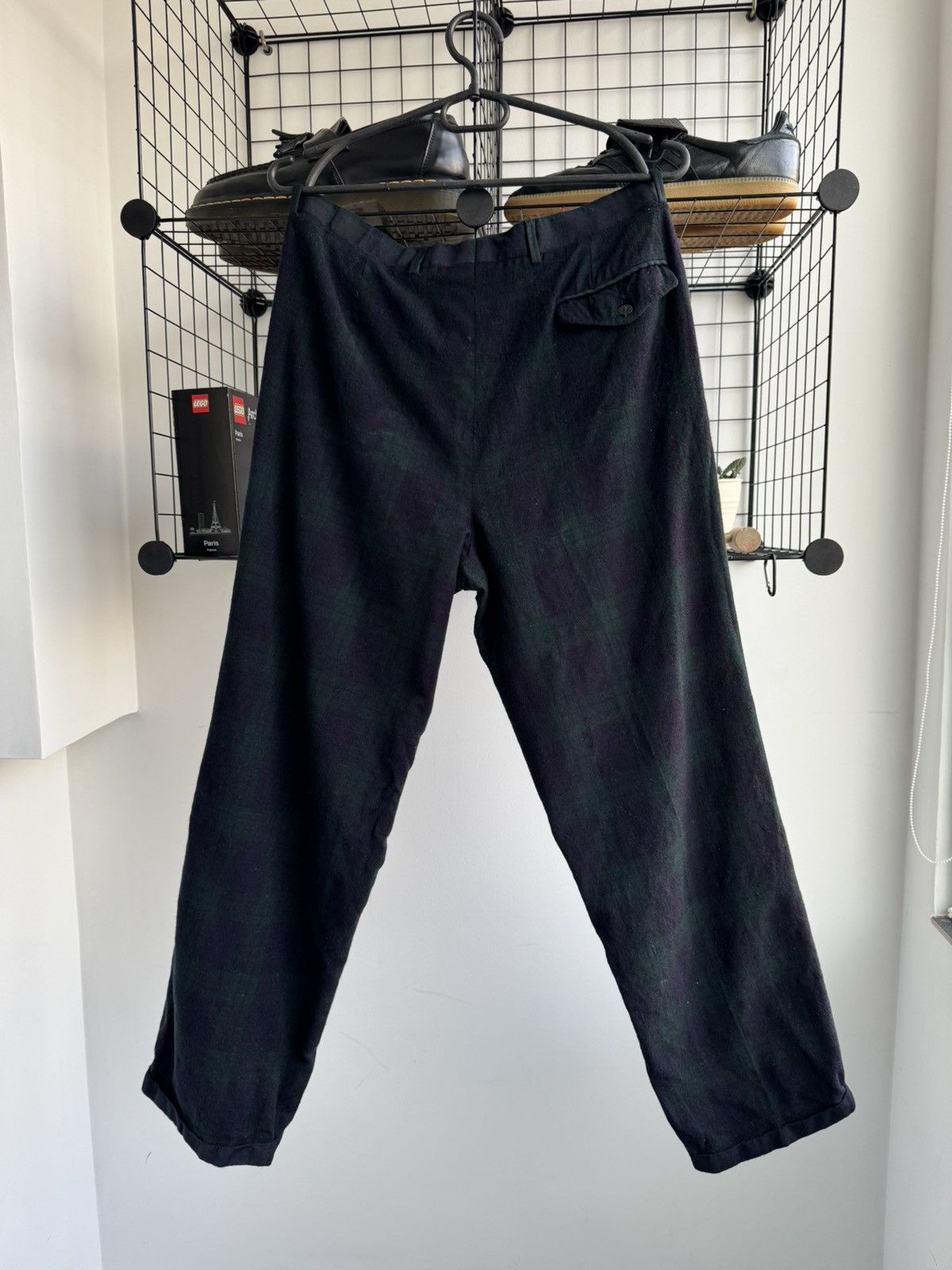 Burberry × Vintage Vintage Burberry Flannel Wool Pants Size US 30 / EU 46 - 6 Thumbnail
