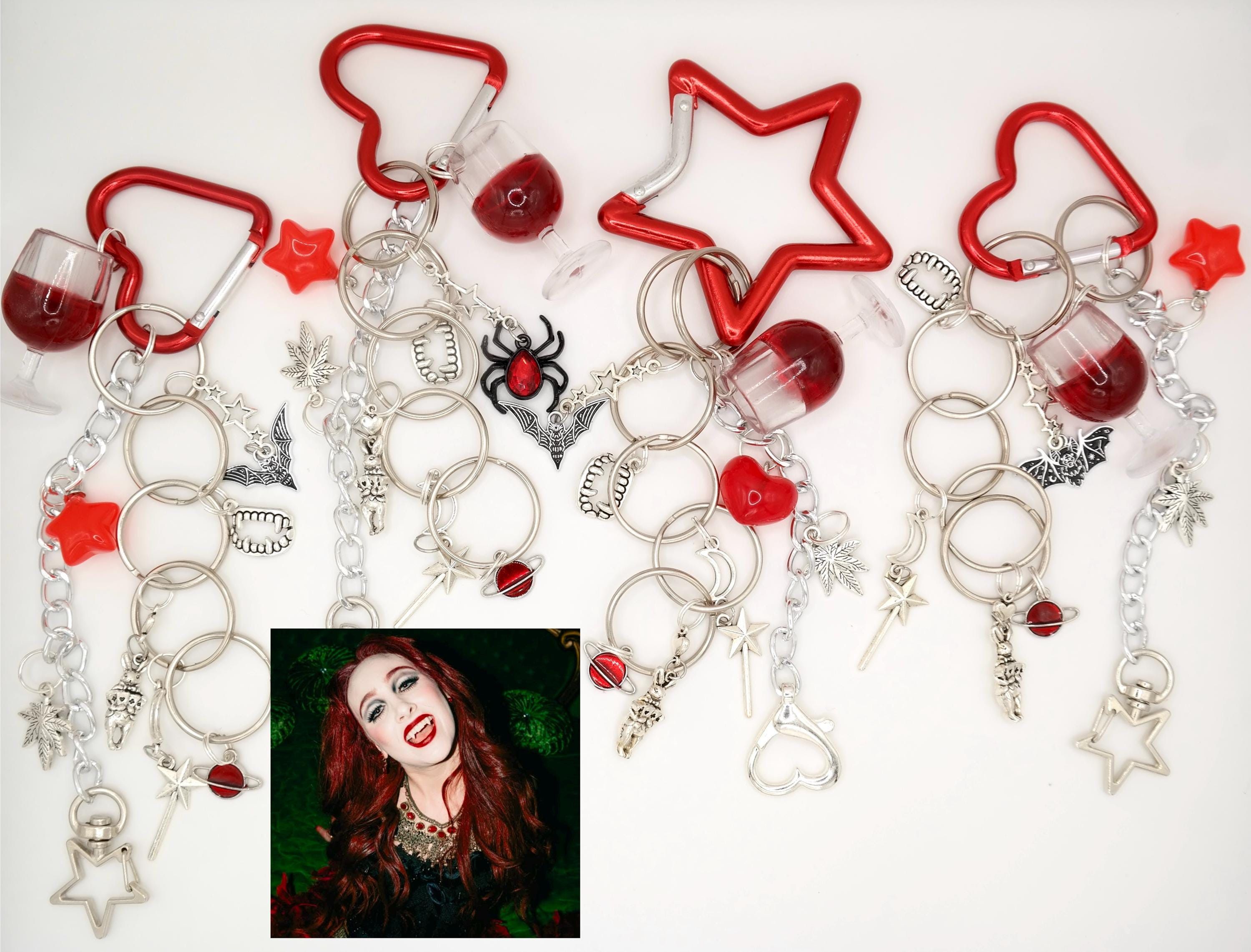 Handmade Chappell Roan Keychains / Carabiners Size ONE SIZE - 7 Thumbnail