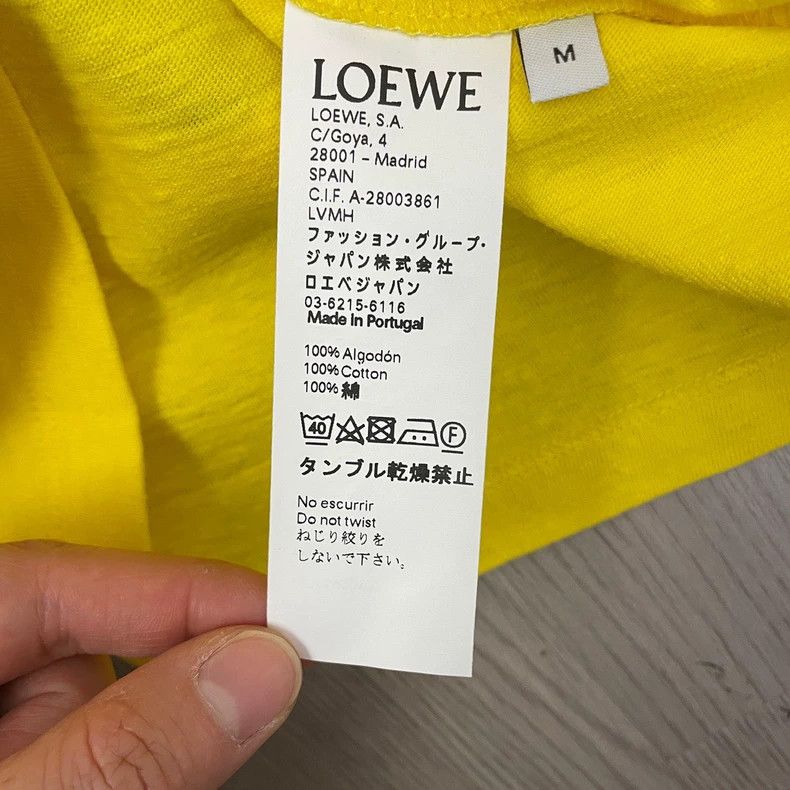Loewe loewe Lemon yellow artist photo print long-sleeve T-shirt 2 Size US M / EU 48-50 / 2 - 6 Thumbnail