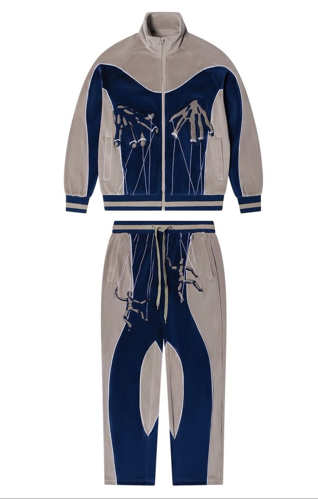 KidSuper KidSuper Puppet Master Velour Tracksuit Size US XL / EU 56 / 4 - 1 Thumbnail