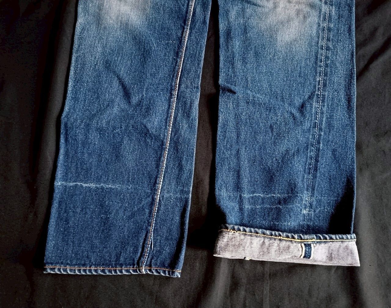 Levi's Vintage 40s Levi's 501xx Big E Hidden Rivet Oneside Red Tab. Size US 28 / EU 44 - 4 Thumbnail