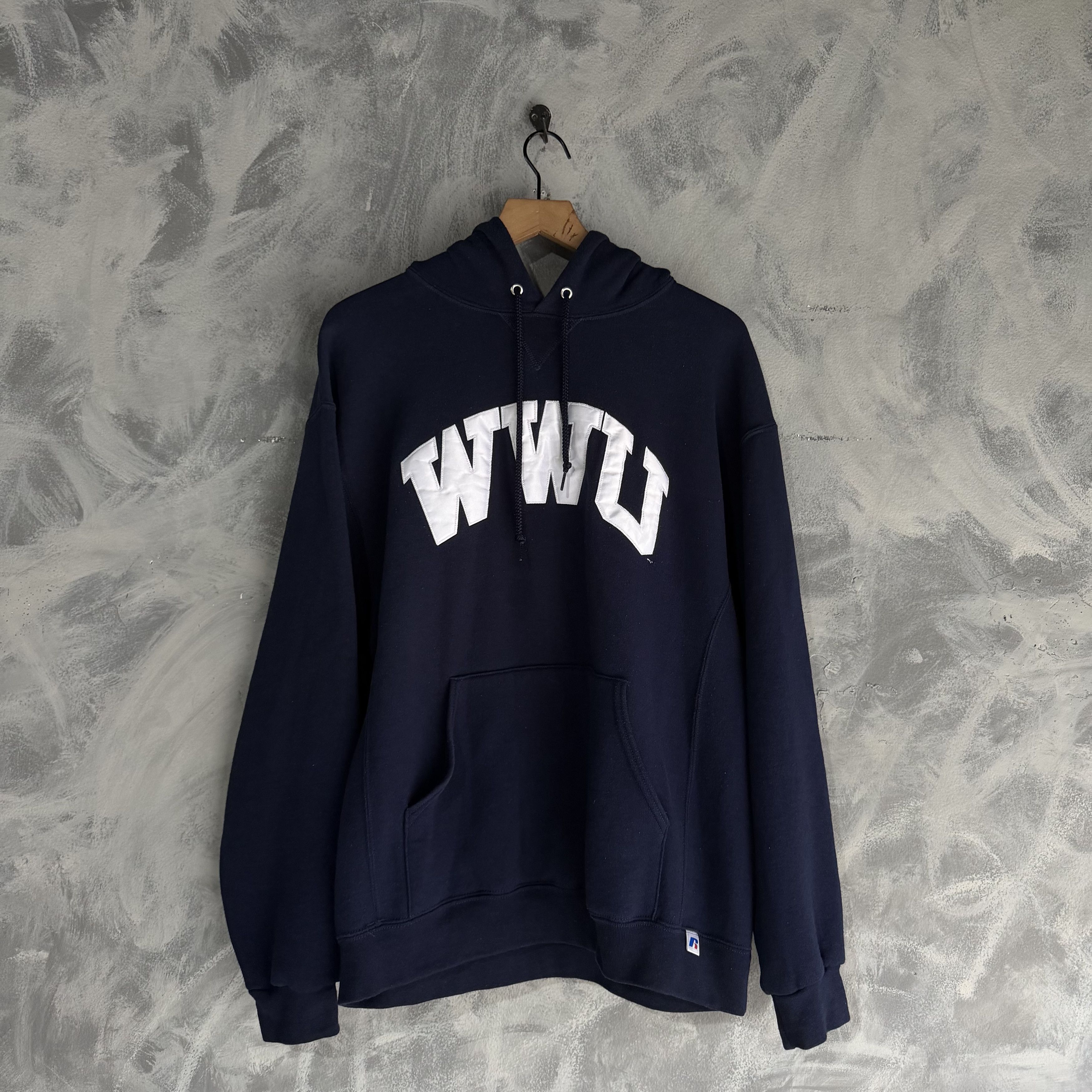 Russell Athletic Vtg Western Washington University Hoodie Mens Blue Russell Size US L / EU 52-54 / 3 - 1 Thumbnail