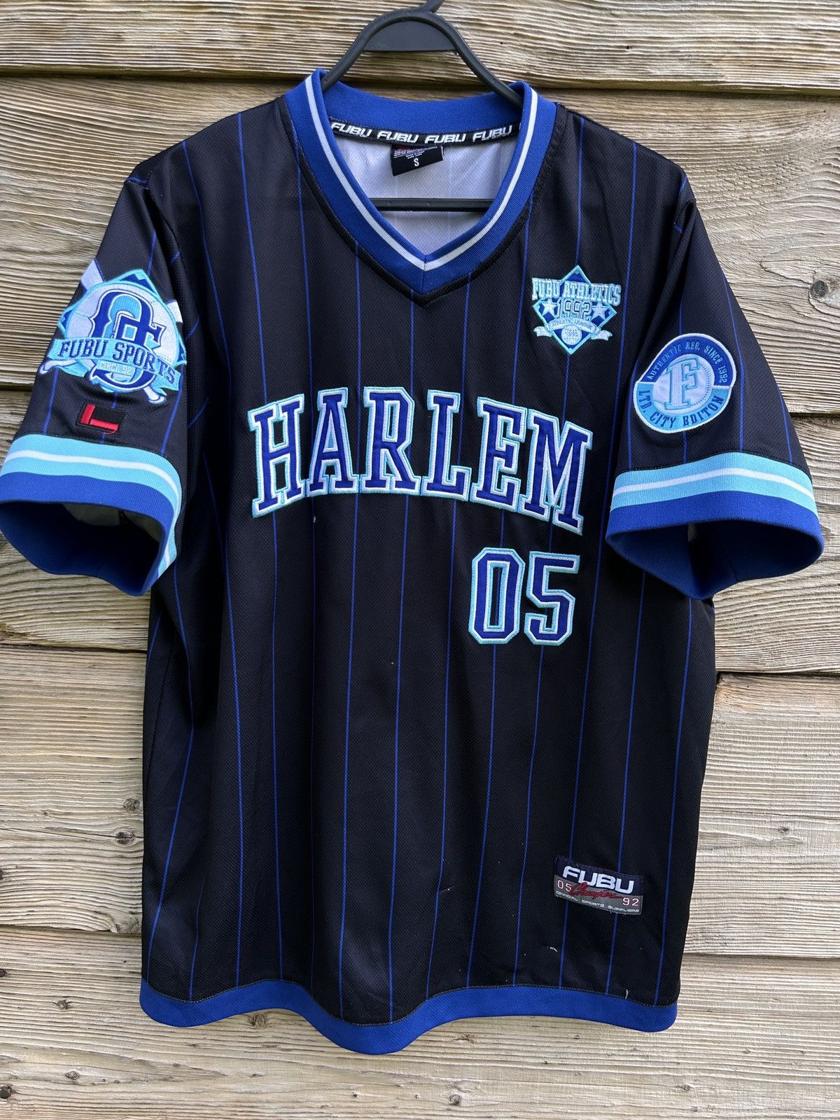 Vintage Fubu Harlem 05 Athletics 1992 Sportswear Jersey