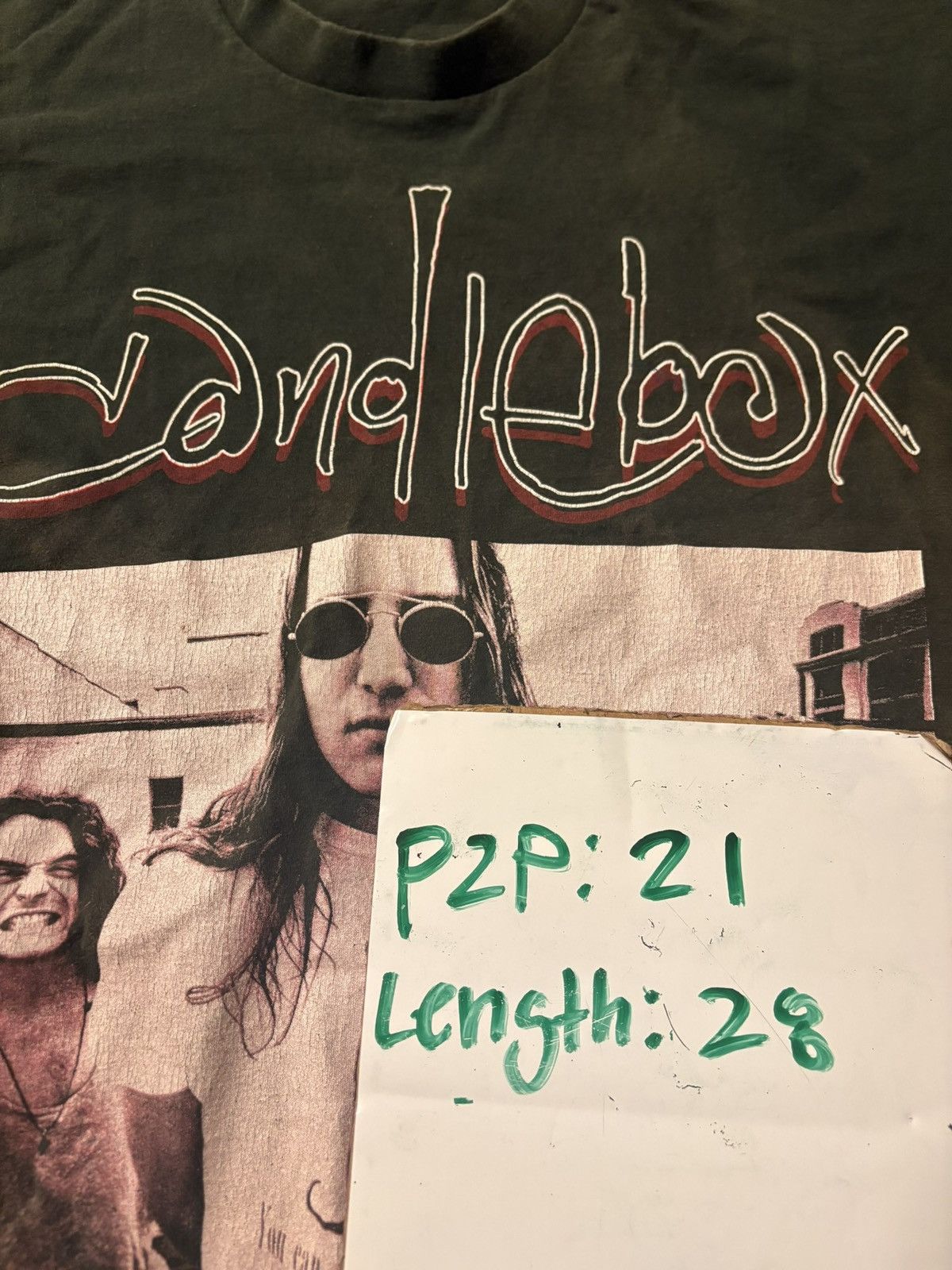 Giant × Vintage Candle box vintage tour Tshirt Size US XL / EU 56 / 4 - 8 Thumbnail