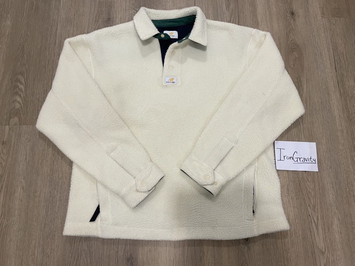 Aimè Leon Dore x New Balance Deep Pile Fleece Pullover Large