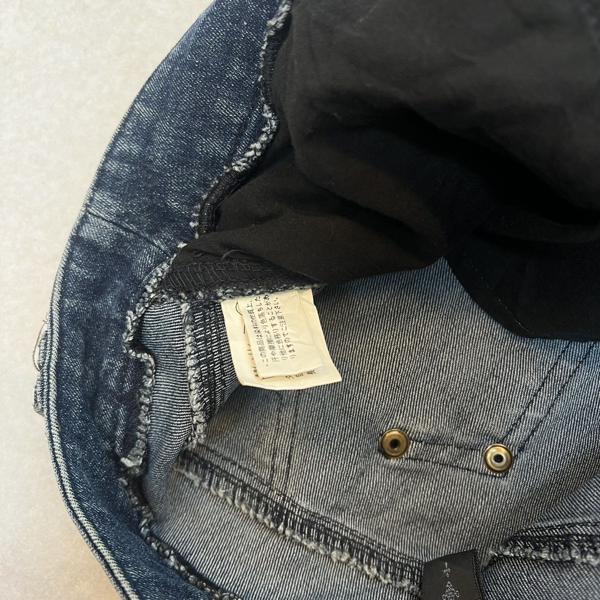 Japanese Brand × Le Grande Bleu (L.G.B.) Ozz Croce Denim Skirt Size 28" / US 6 / IT 42 - 9 Thumbnail