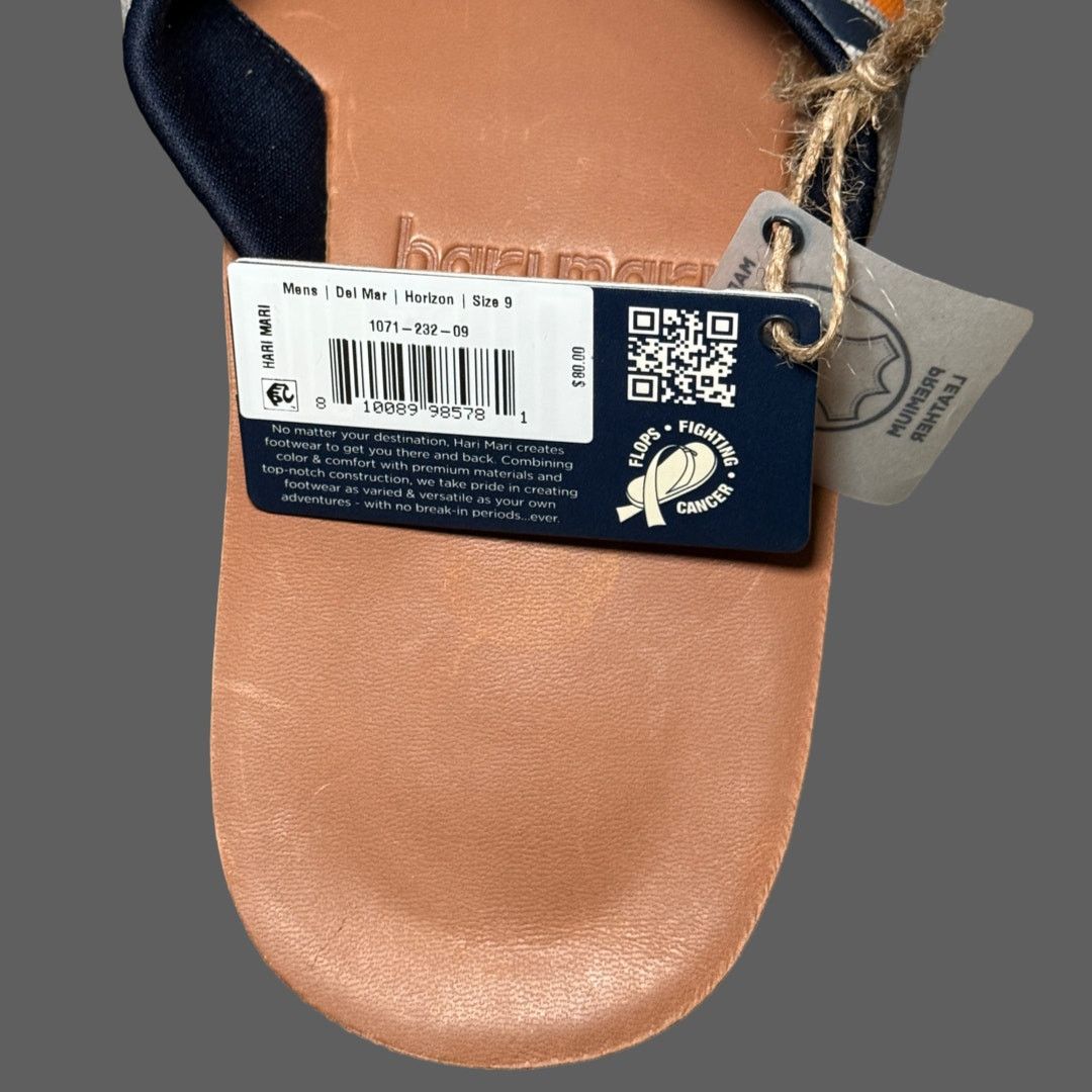 Other Hari Mari Del Mar Flip Flops Horizon Mens 9 NWT Size US 9 / EU 42 - 7 Thumbnail