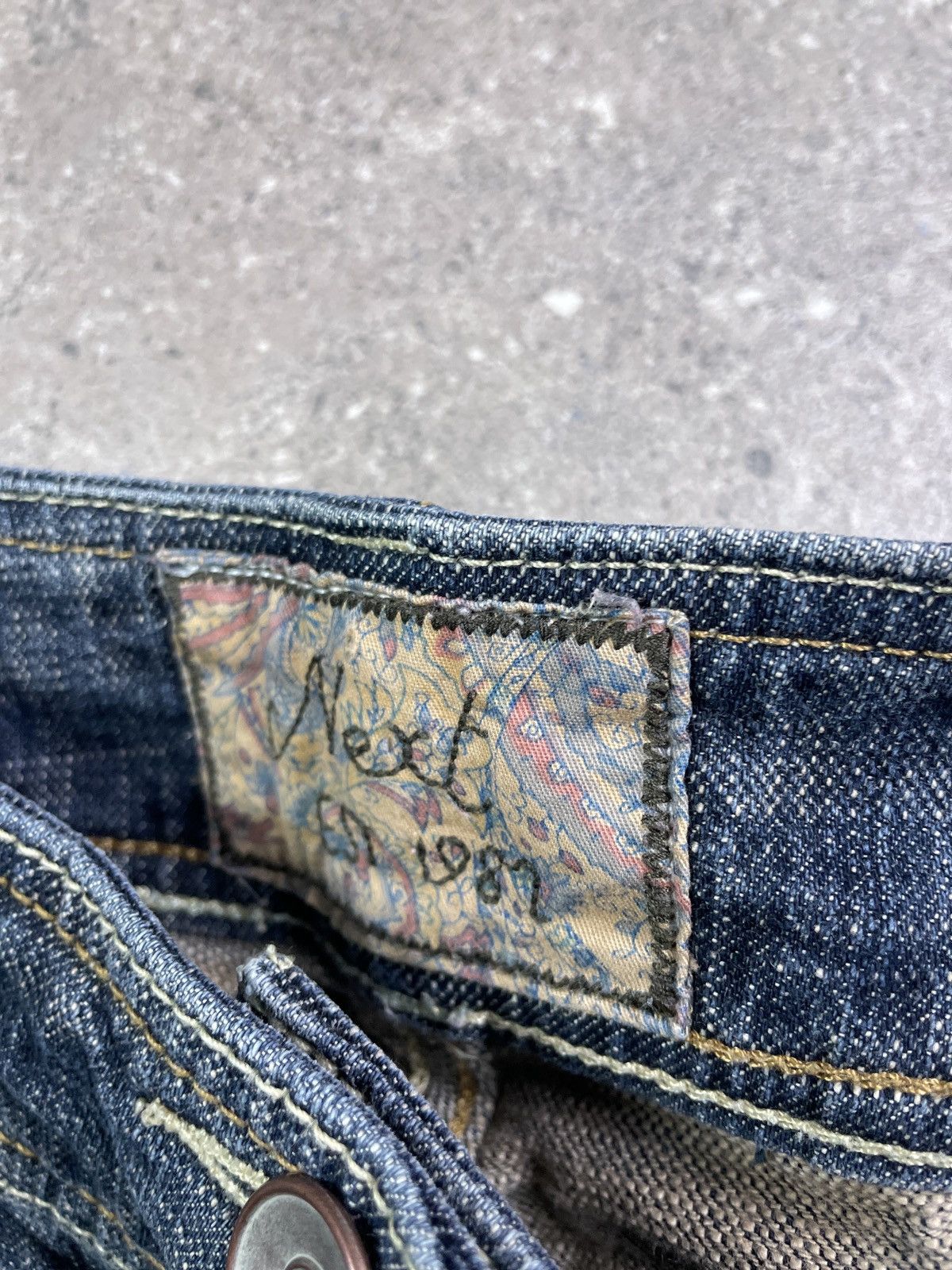 Japanese Brand × Vintage Vintage Y2K NEXT Flared Denim Jeans Archive Pants Size 34" / US 12 / IT 48 - 3 Thumbnail