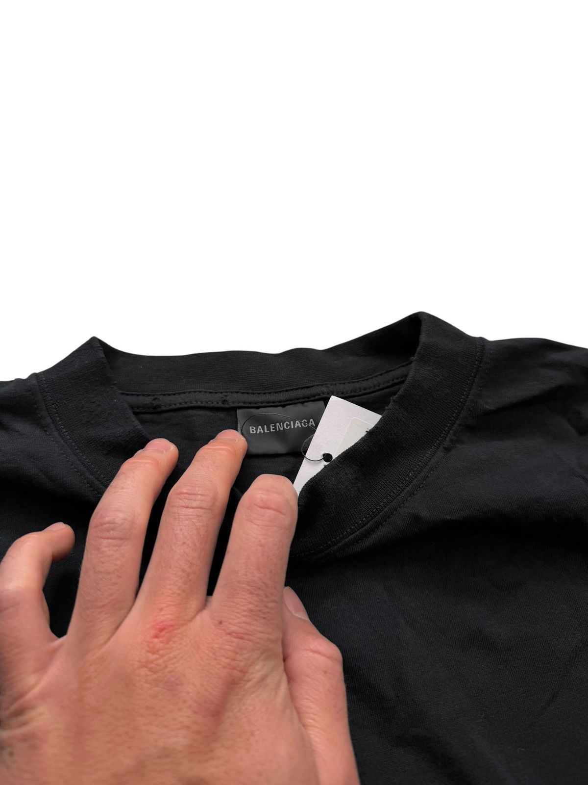 Balenciaga Main Character Distressed Shirt Size US L / EU 52-54 / 3 - 5 Thumbnail