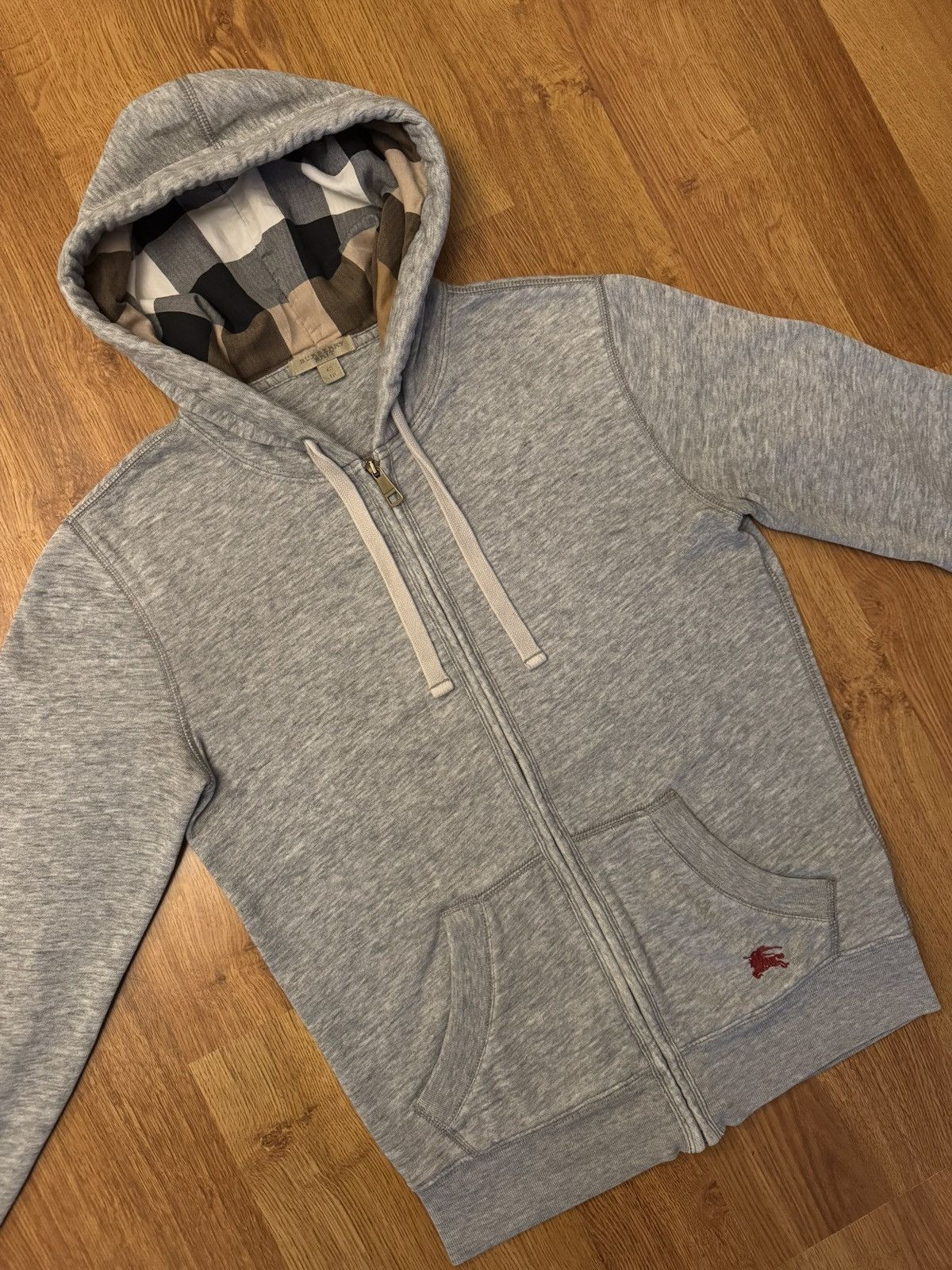 Burberry Bueberry Classic Grey Hoodie Size US XS / EU 42 / 0 - 3 Thumbnail