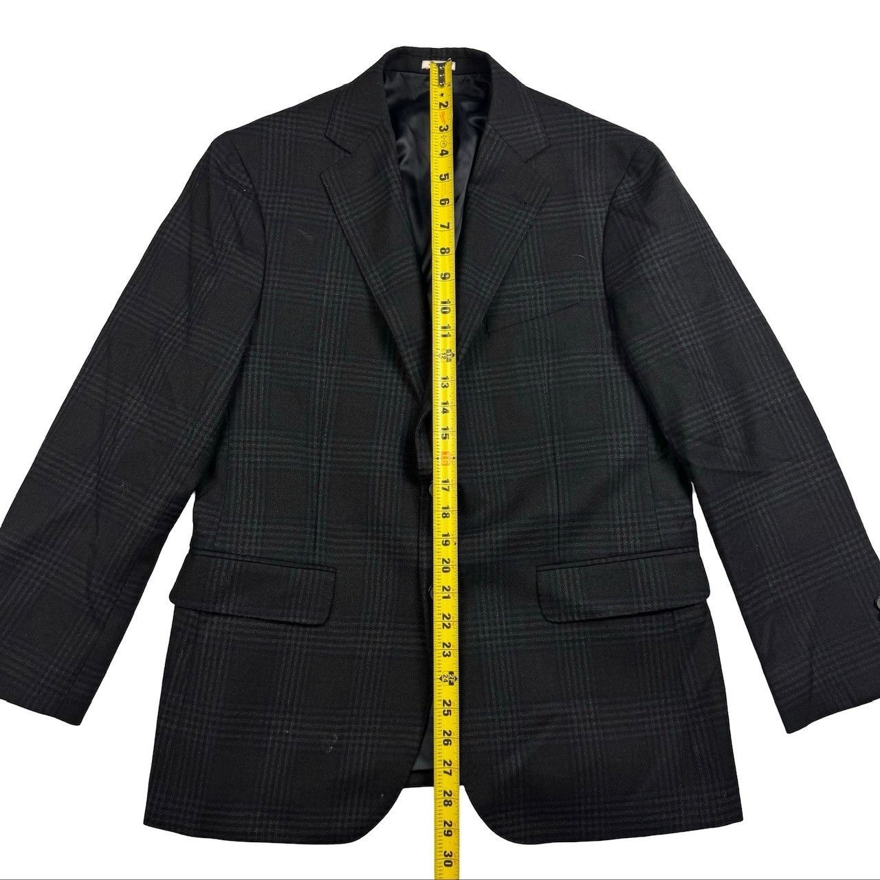 Joseph Abboud Joseph Abboud Men's Wool 2-Button Blazer Gray Plaid • 38S Size 38S - 6 Thumbnail