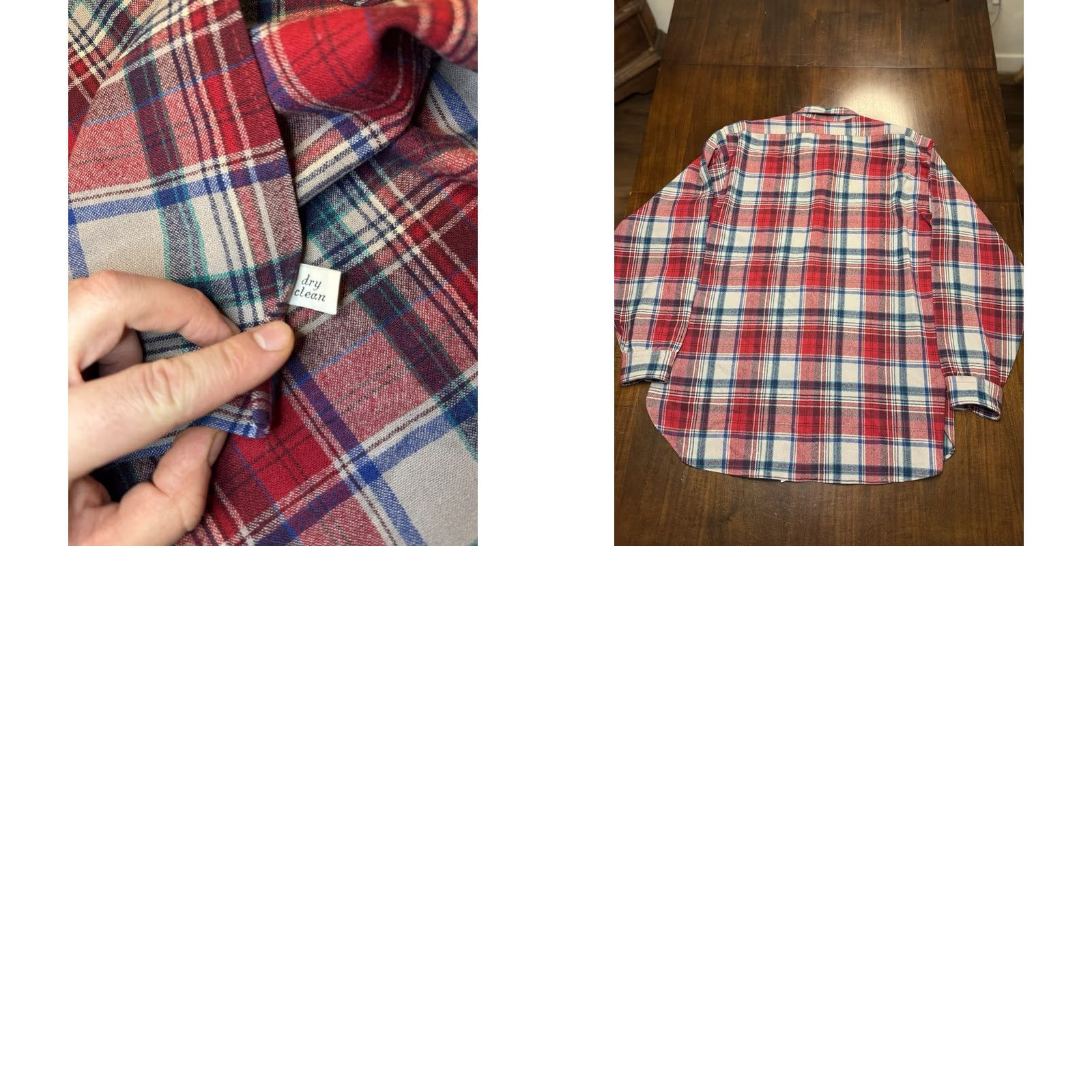 Pendleton VINTAGE Pendleton Shirt Mens Plaid Wool Flannel Leather Elbow Patch USA Size XL Size US XL / EU 56 / 4 - 8 Thumbnail