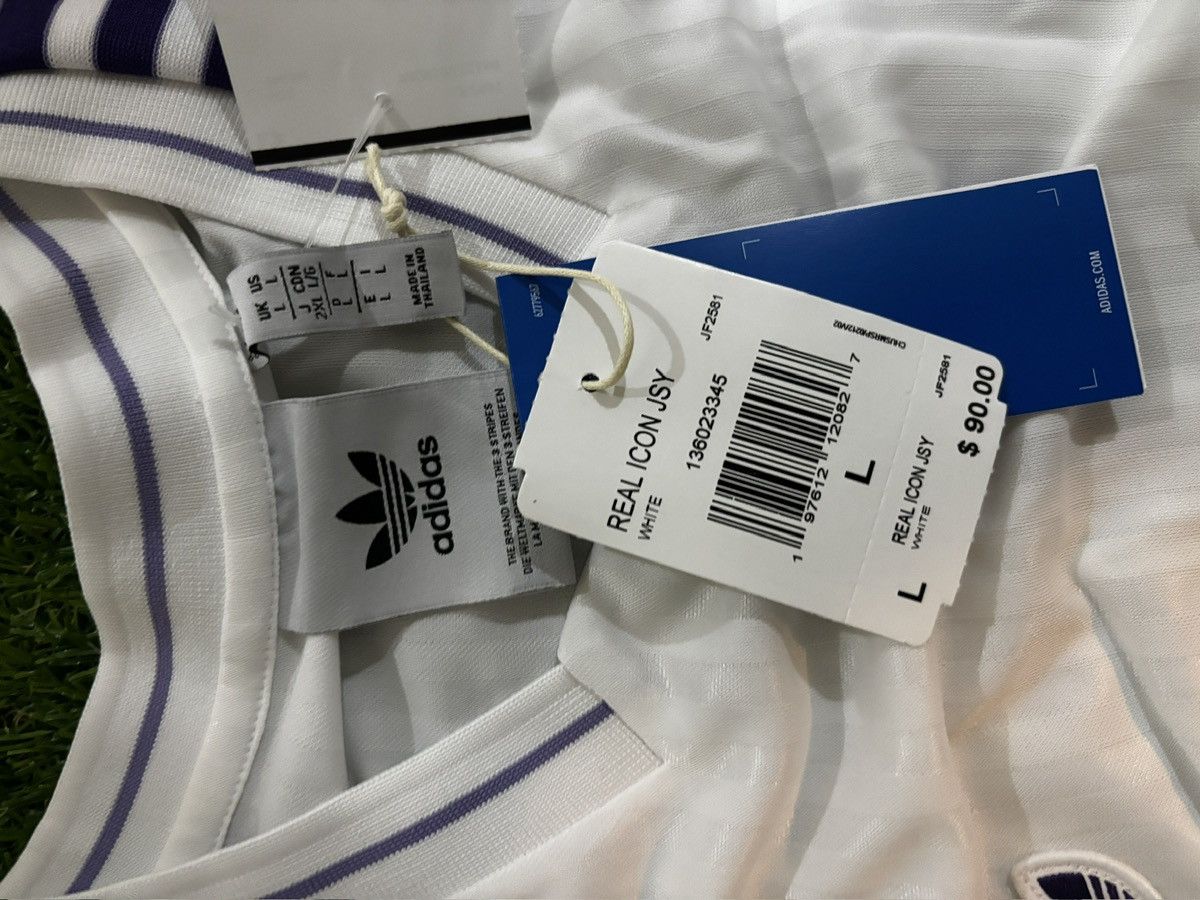 Adidas Adidas real madrid terrace icons jersey JF2581 Size US L / EU 52-54 / 3 - 4 Thumbnail