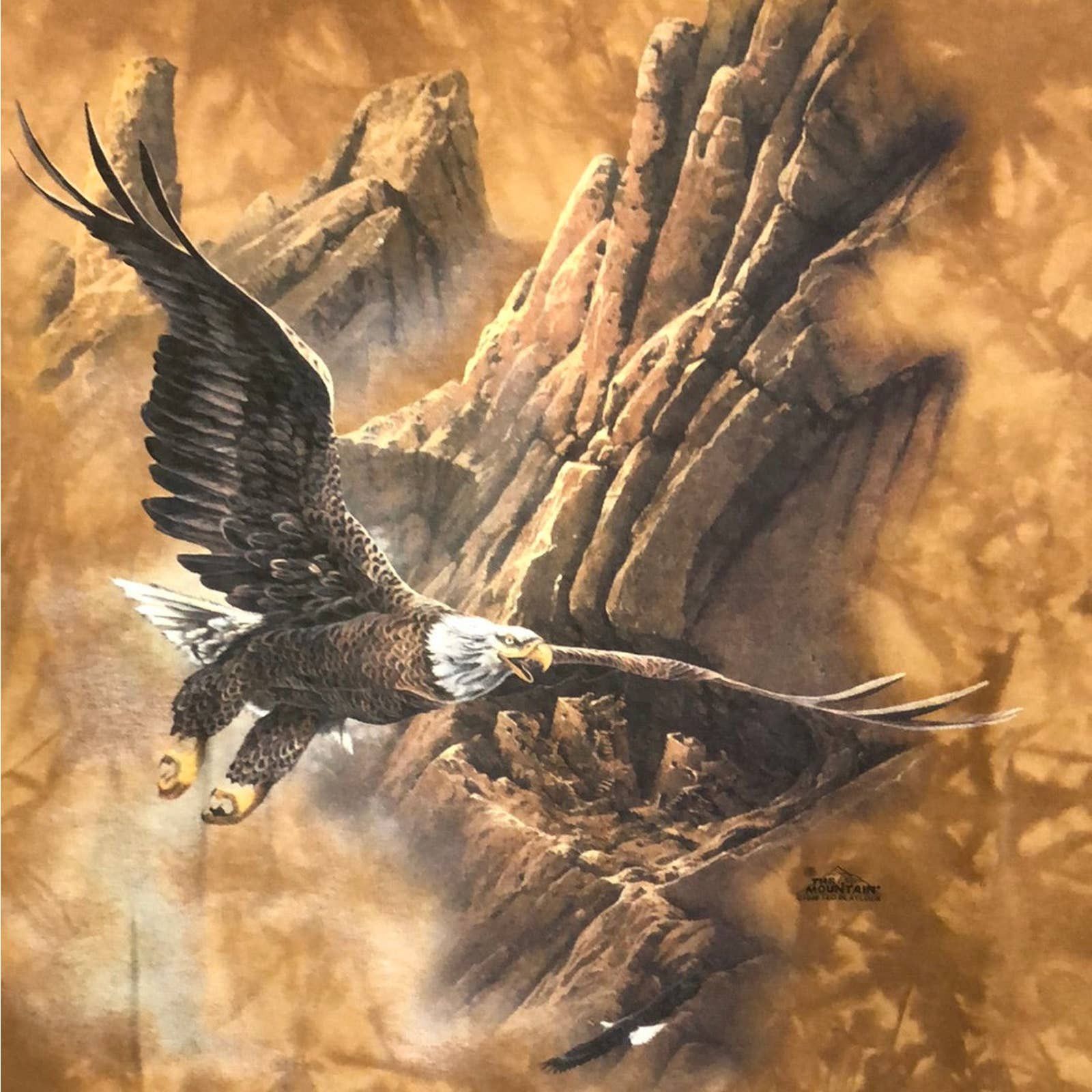 The Mountain Vintage 1998 The Mountain Soaring Eagle Shirt 2XL Size US XXL / EU 58 / 5 - 2 Thumbnail