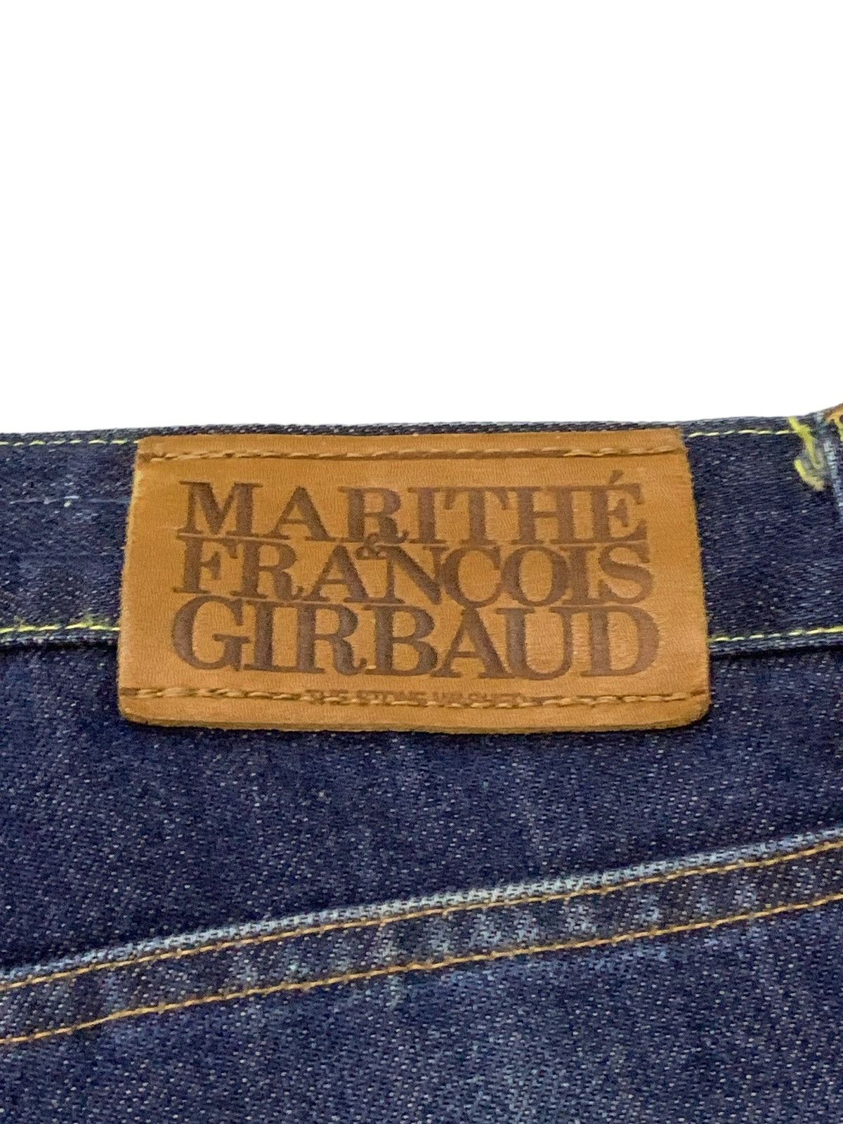 Marithe + Francois Girbaud × Pelle Pelle Marithe Francois Girbaud Raw Baggy Loose Jeans Size US 30 / EU 46 - 15 Thumbnail