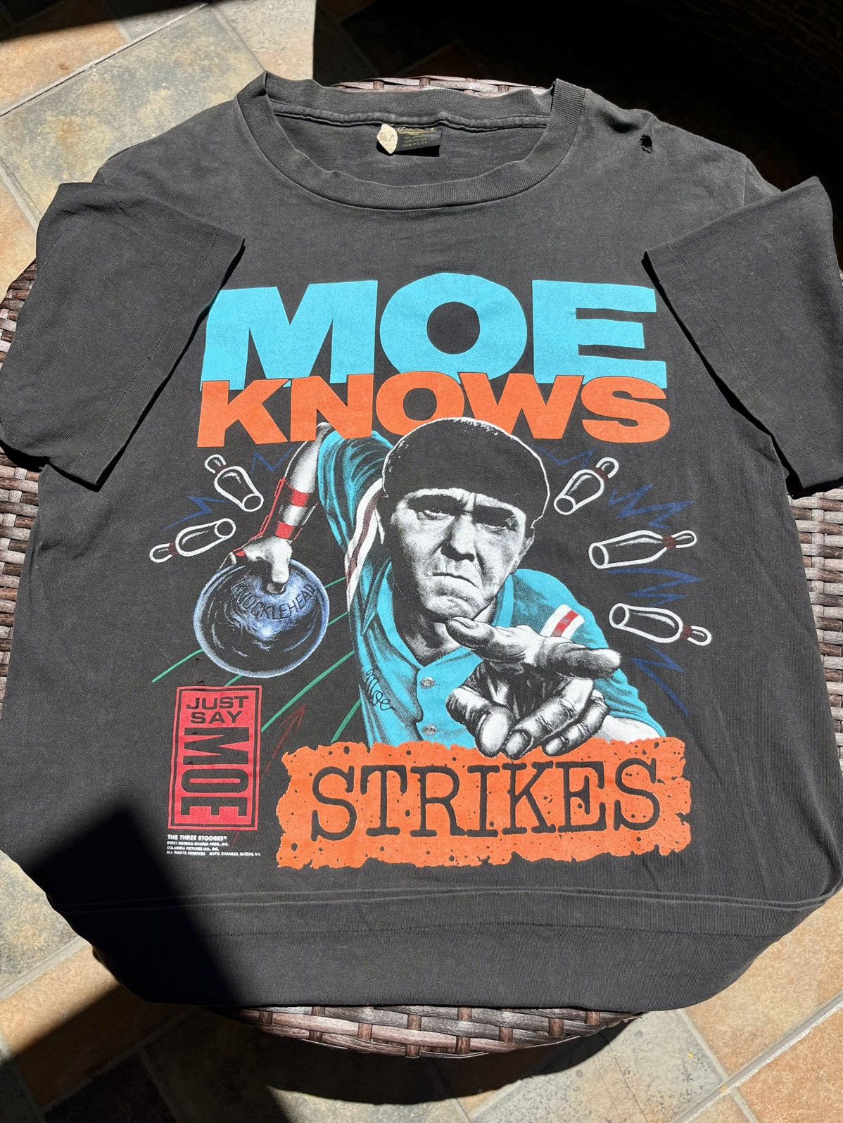 Vintage 1986 & 1991 Vintage Bundle The Three Stooges tees Size US L / EU 52-54 / 3 - 7 Thumbnail