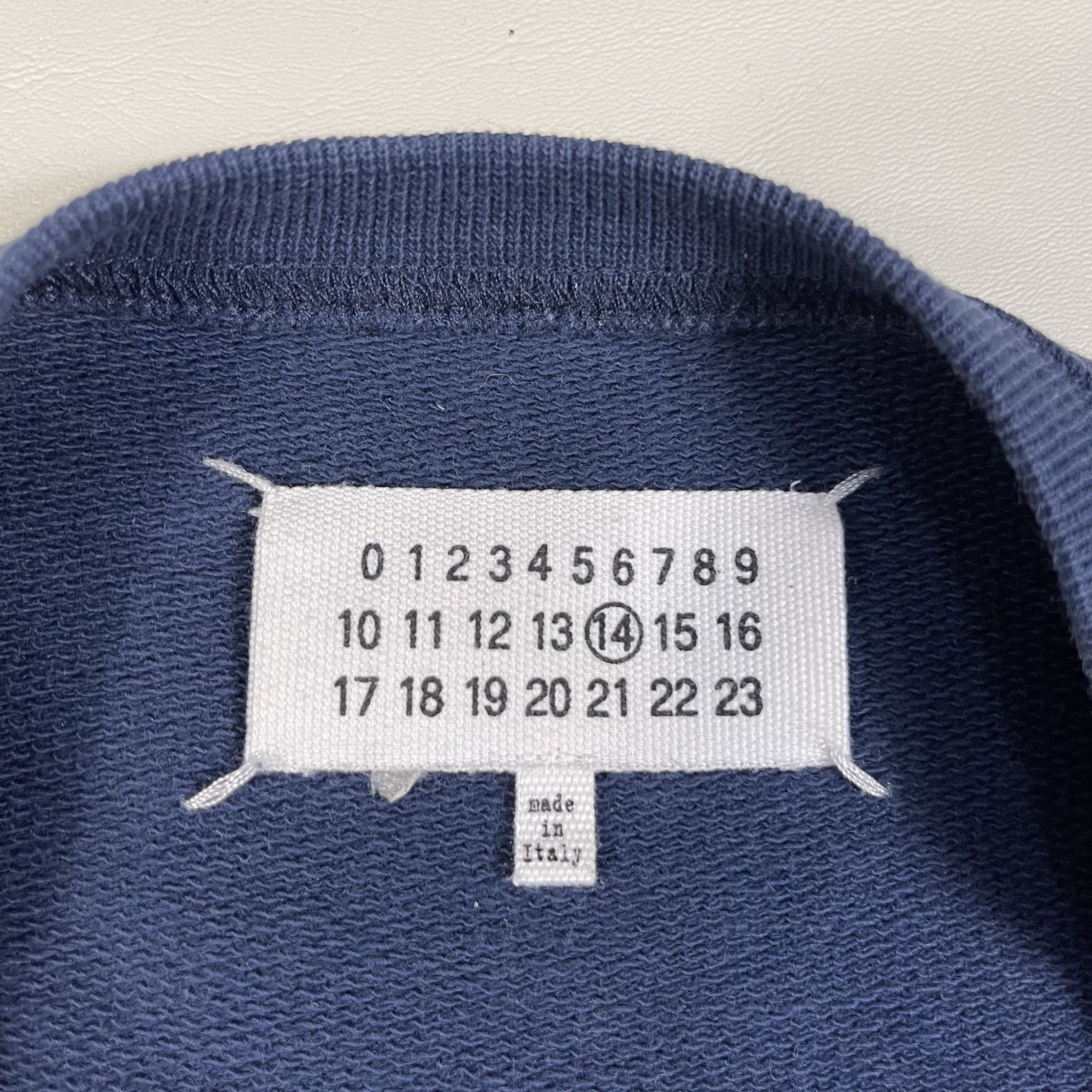 Maison Margiela Maison Margiela - 14 Compass Elbow Patch - Crew Sweatshirt Size US S / EU 44-46 / 1 - 2 Thumbnail