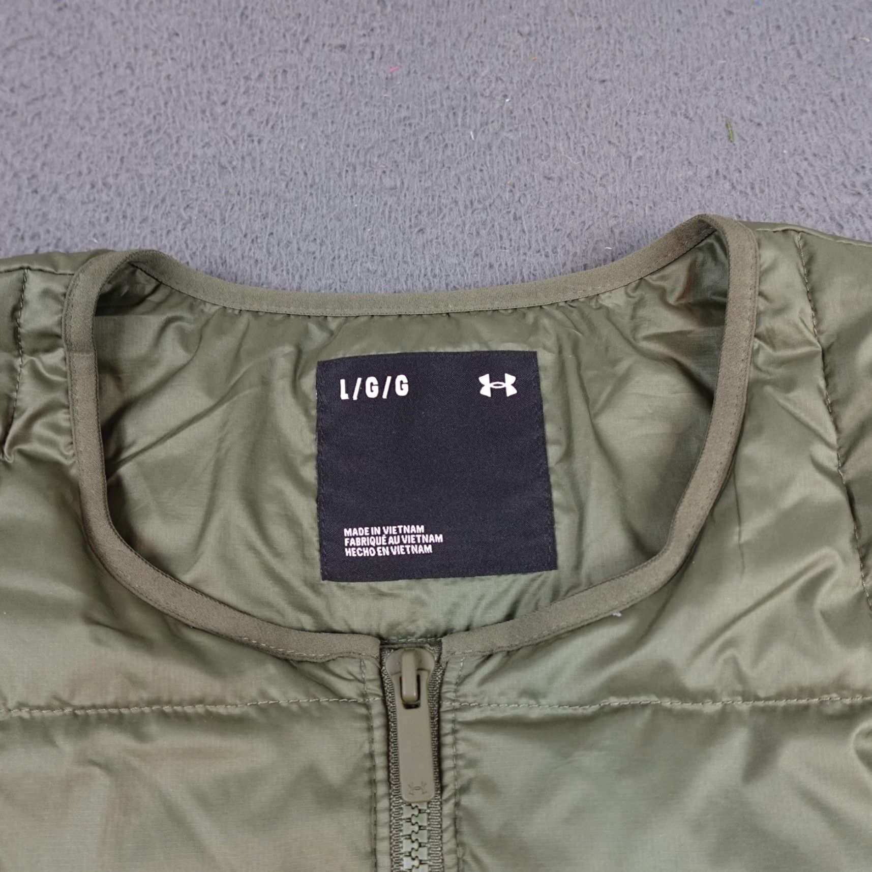 Under Armour Under Armour Echo Down Jacket Mens Large Green Puffer Quilted Lightweight Size US L / EU 52-54 / 3 - 5 Thumbnail