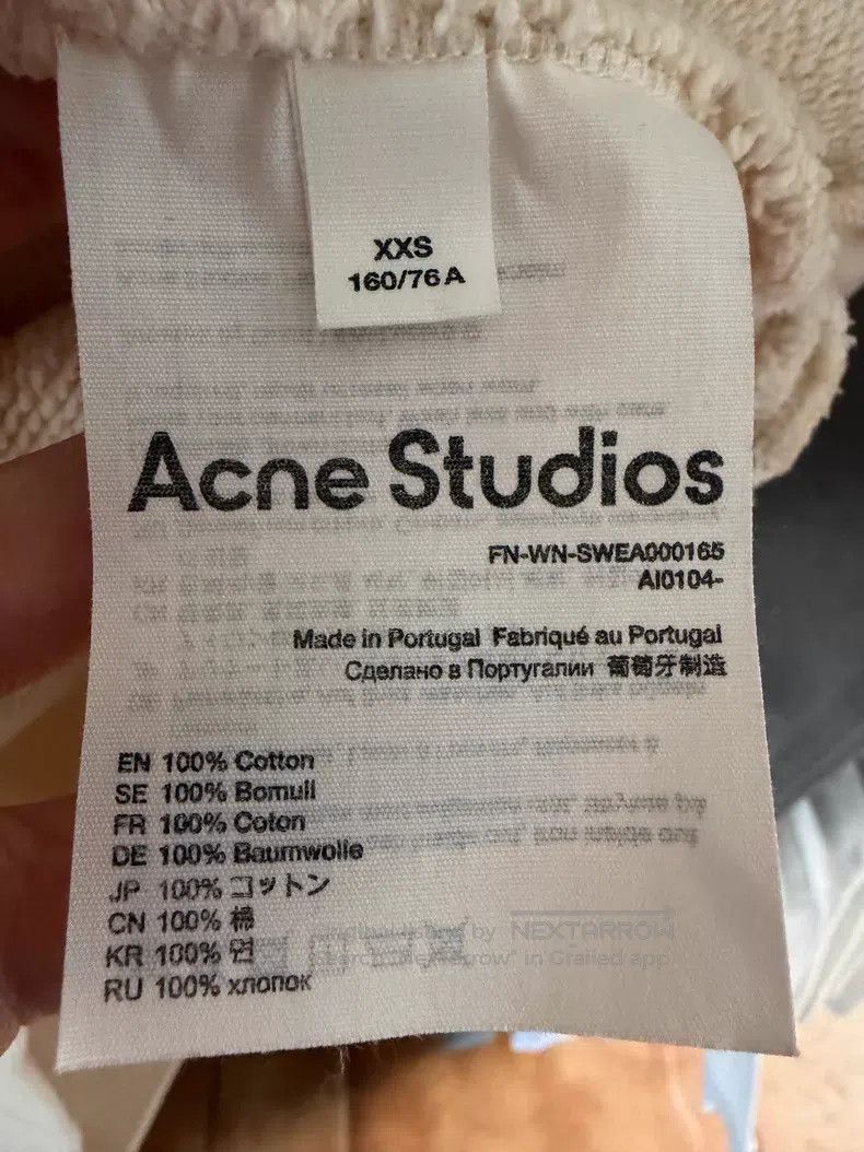 Acne Studios Acne Studios Mint Printed Sweatshirt Size XXS / US 00 / IT 34 - 4 Thumbnail
