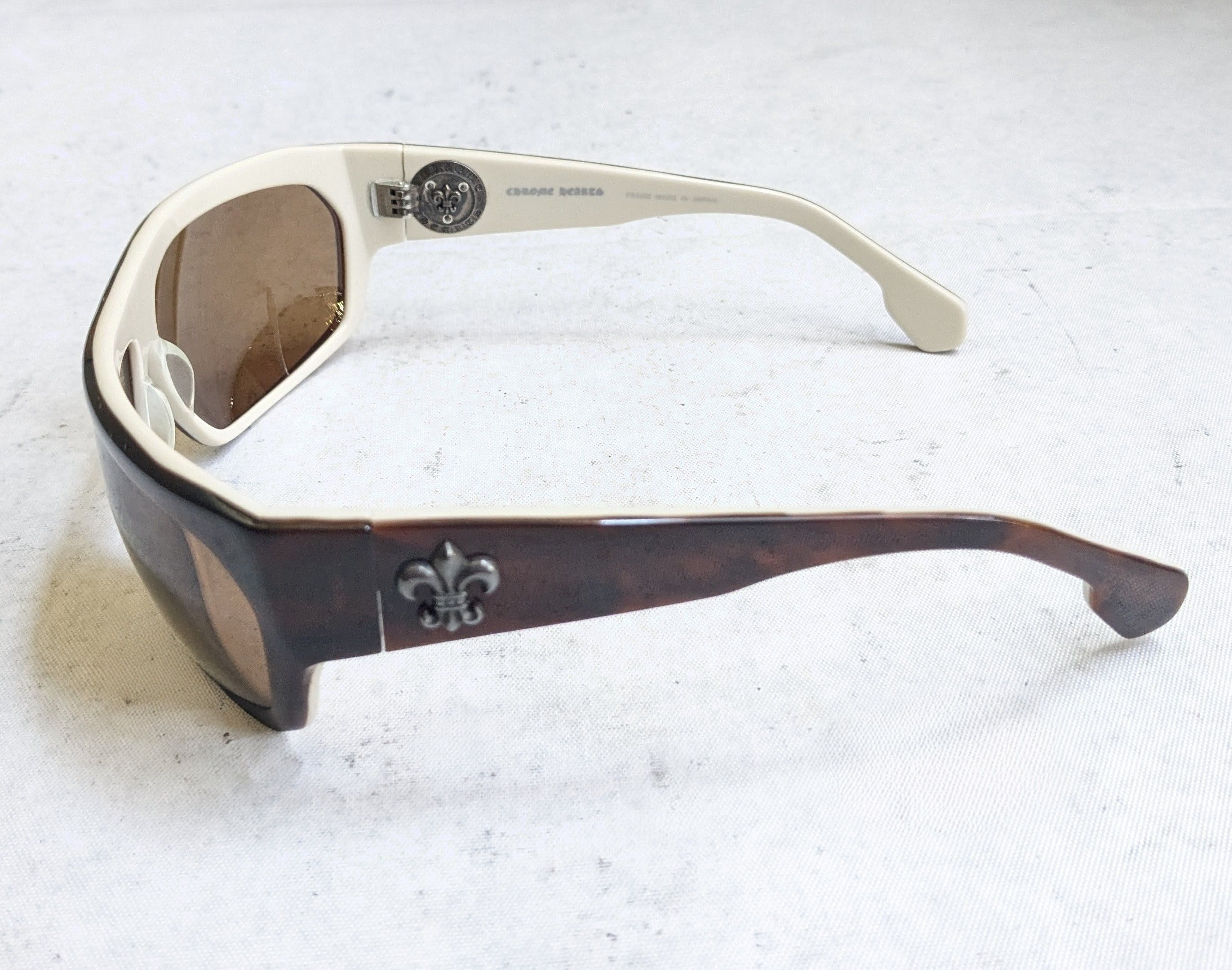 Chrome Hearts Chrome Hearts Wam Bam Sunglasses Brown Flier De Lis Size ONE SIZE - 5 Thumbnail