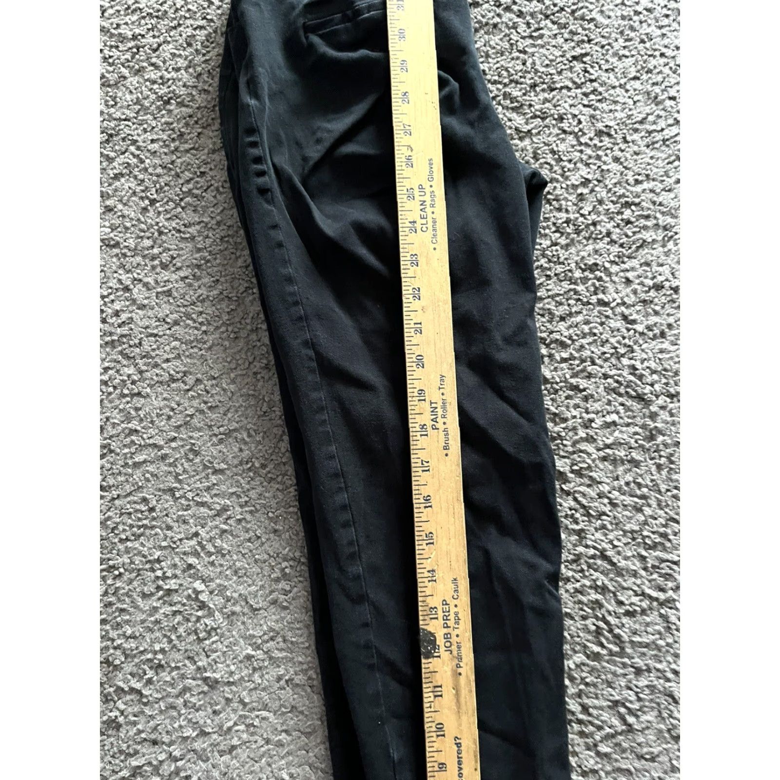 Old Navy Old Navy Women Pants Black Pixie Ankle Slim 6 Cotton Blend Mid Rise Flat Front Secret Slim Pocket Size 28" / US 6 / IT 42 - 7 Thumbnail